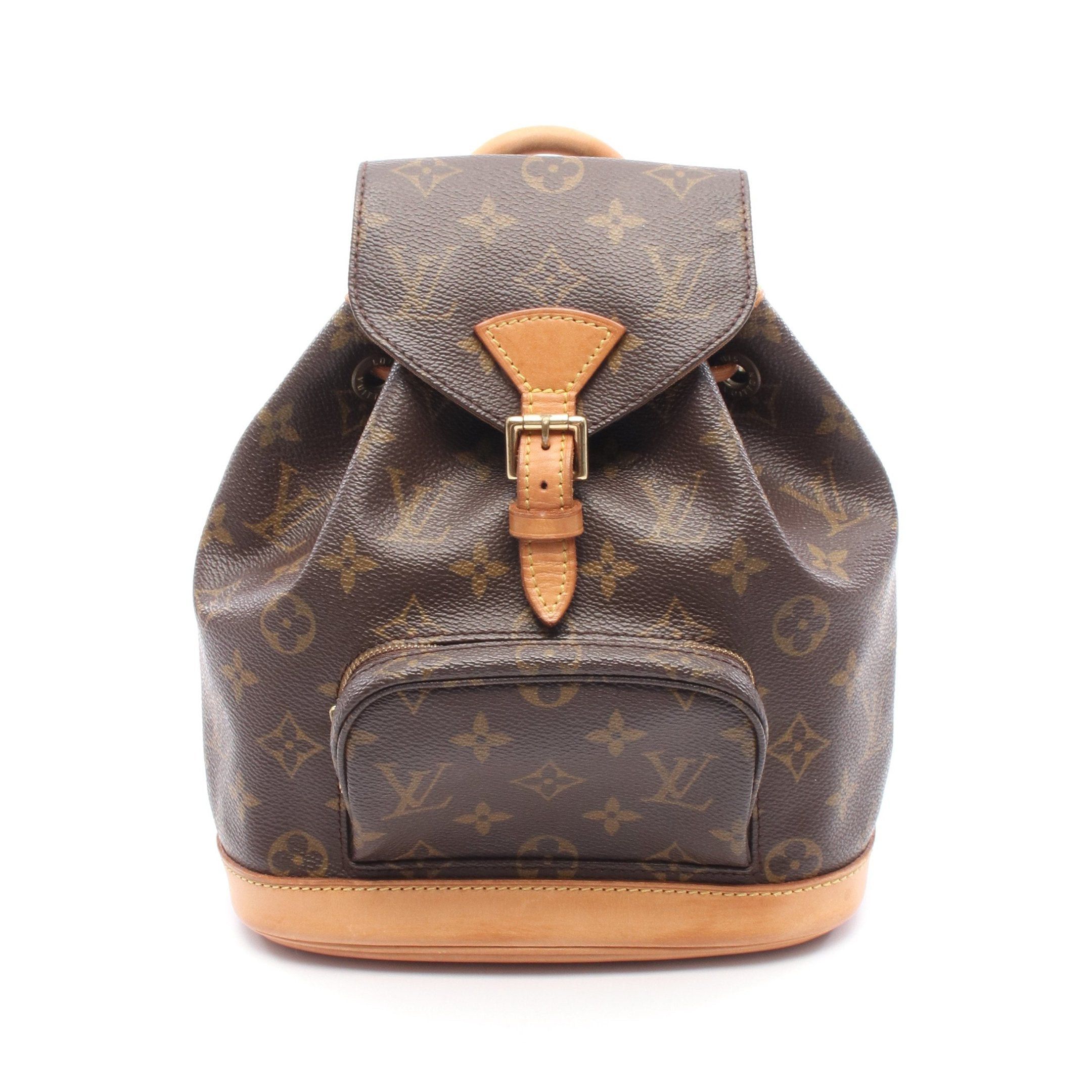 Louis Vuitton Louis Vuitton Mini Monster Monogram Backpack Rucksack Leather Brown Size ONE SIZE - 1 Thumbnail