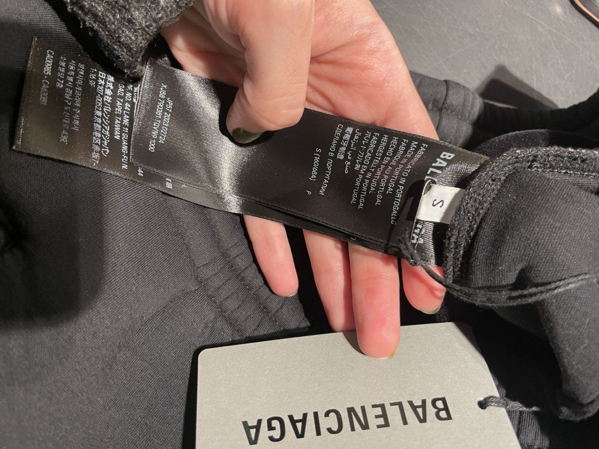 Balenciaga COTTON SWEATPANTS IN BLACK Size 26" / US 2 / IT 38 - 5 Thumbnail