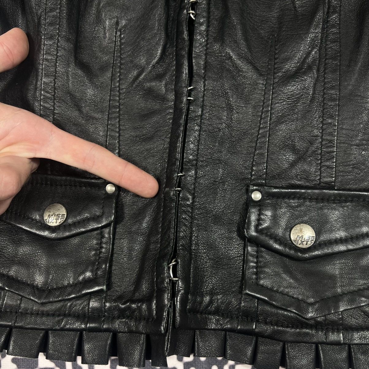Miss Sixty Vintage Y2K MISS SIXTY Leather Jacket Japanese Retro Style Size S / US 4 / IT 40 - 13 Thumbnail