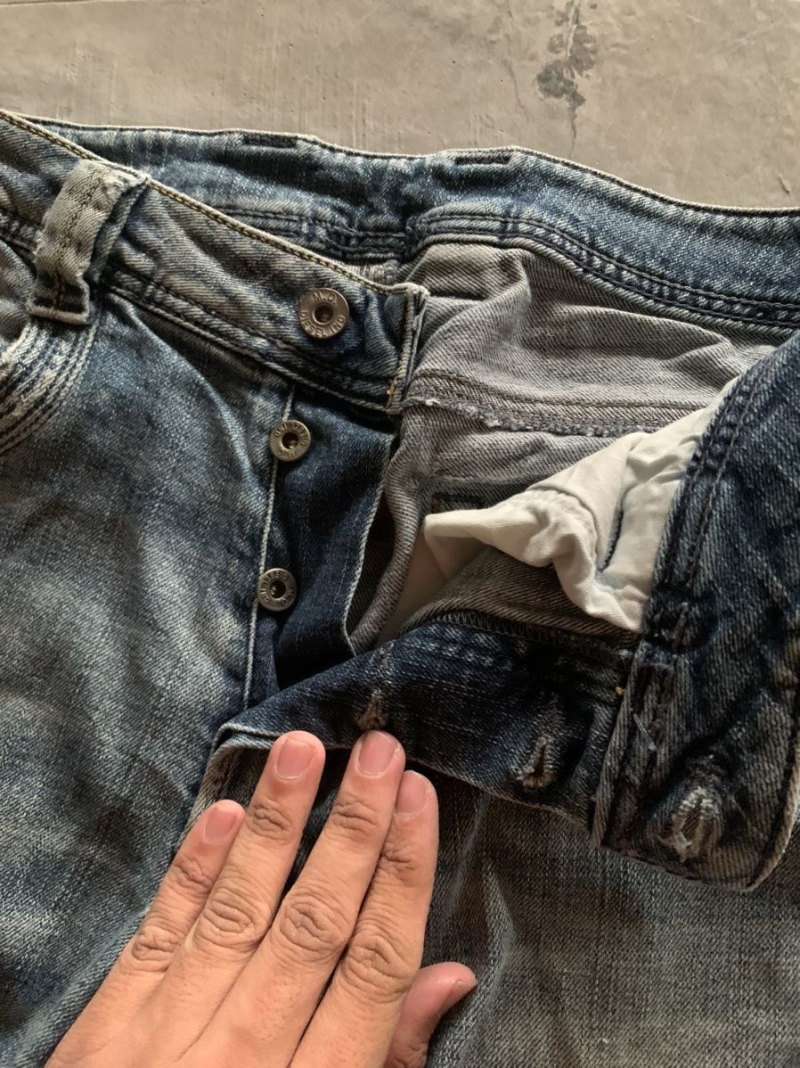 Diesel 00s diesel industry distressed designer Size US 32 / EU 48 - 3 Thumbnail