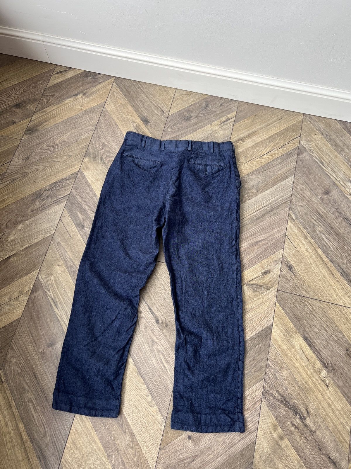 Pal Zileri Vintage Pal Zileri Classic Wool Linen Pants Size US 32 / EU 48 - 15 Thumbnail