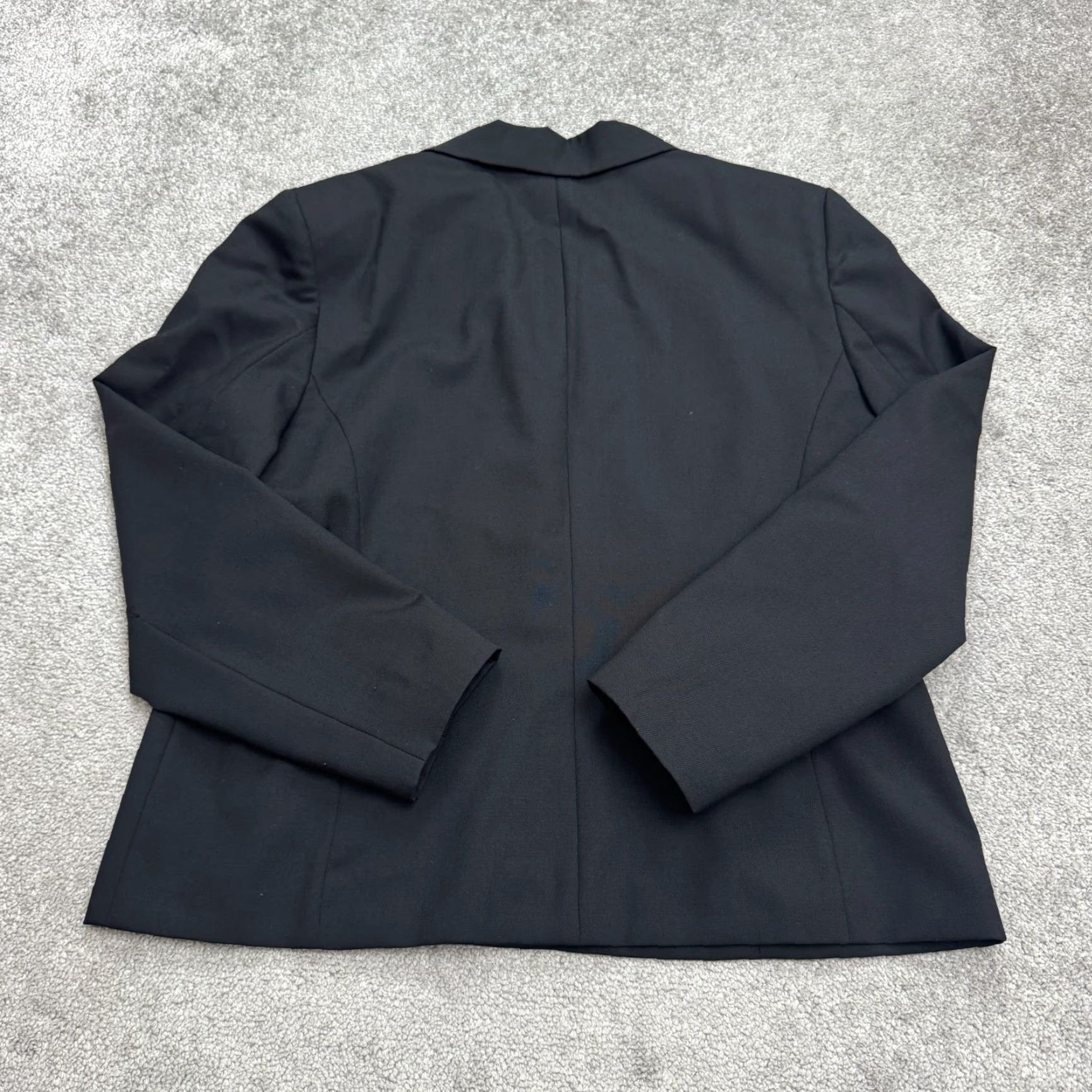 Pendleton VINTAGE Pendleton Blazer Jacket Womens 14 Black Single Breasted Career Workwear Size XL / US 12-14 / IT 48-50 - 2 Thumbnail