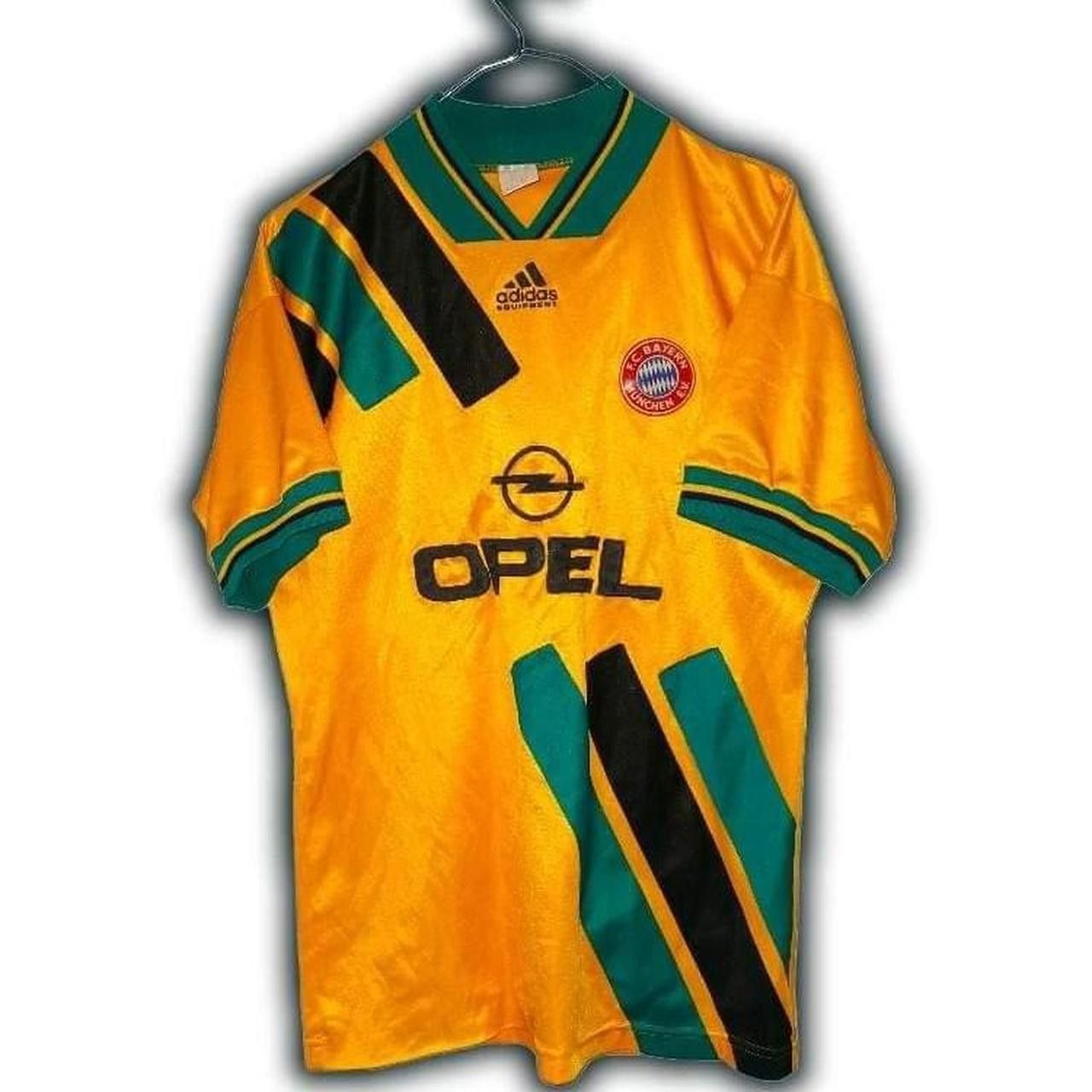 Adidas Bayern Munich Germany 1993 1994 1995 Away Shirt Jersey Size US S / EU 44-46 / 1 - 2 Thumbnail