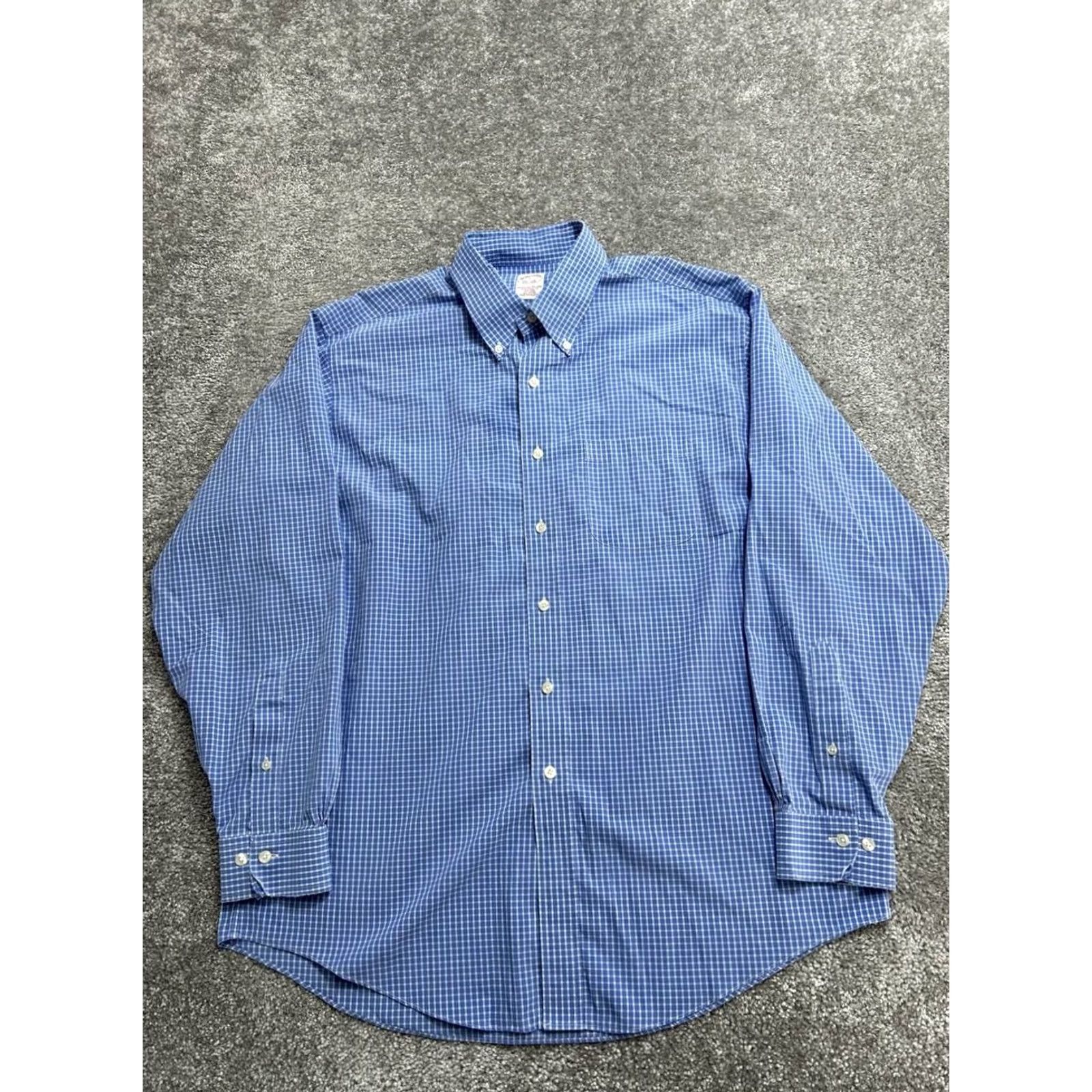 Brooks Brothers Brooks Brothers The Original Polo Shirt Mens Large Blue Cotton Traditional Fit Shirt Mens Large Blue Cotton Size US L / EU 52-54 / 3 - 2 Thumbnail