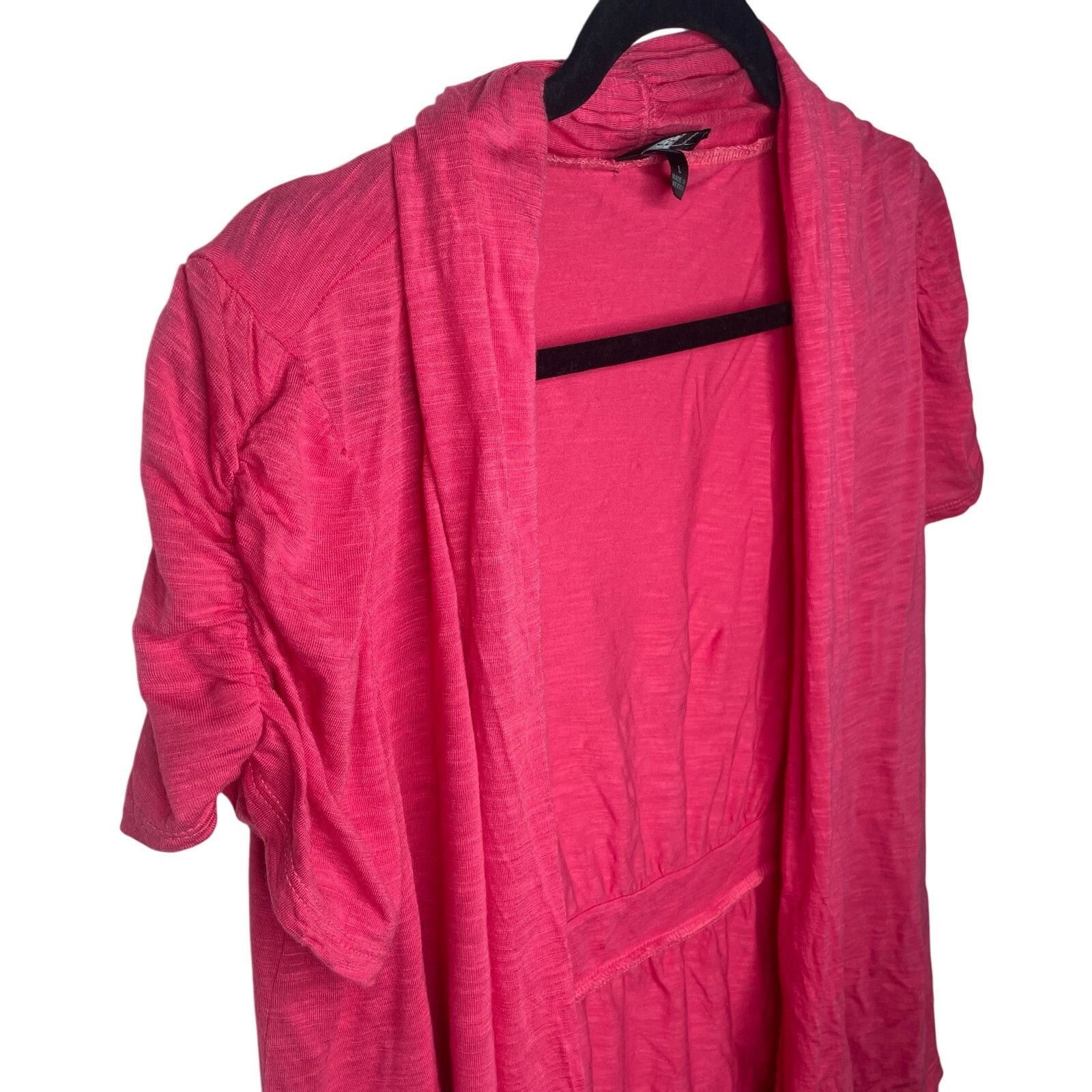 Other AGB Soft Open Short Sleeve Cardigan Size L / US 10 / IT 46 - 5 Thumbnail