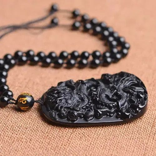 Vintage Luck Dragon Pendant Necklace Size ONE SIZE - 4 Thumbnail