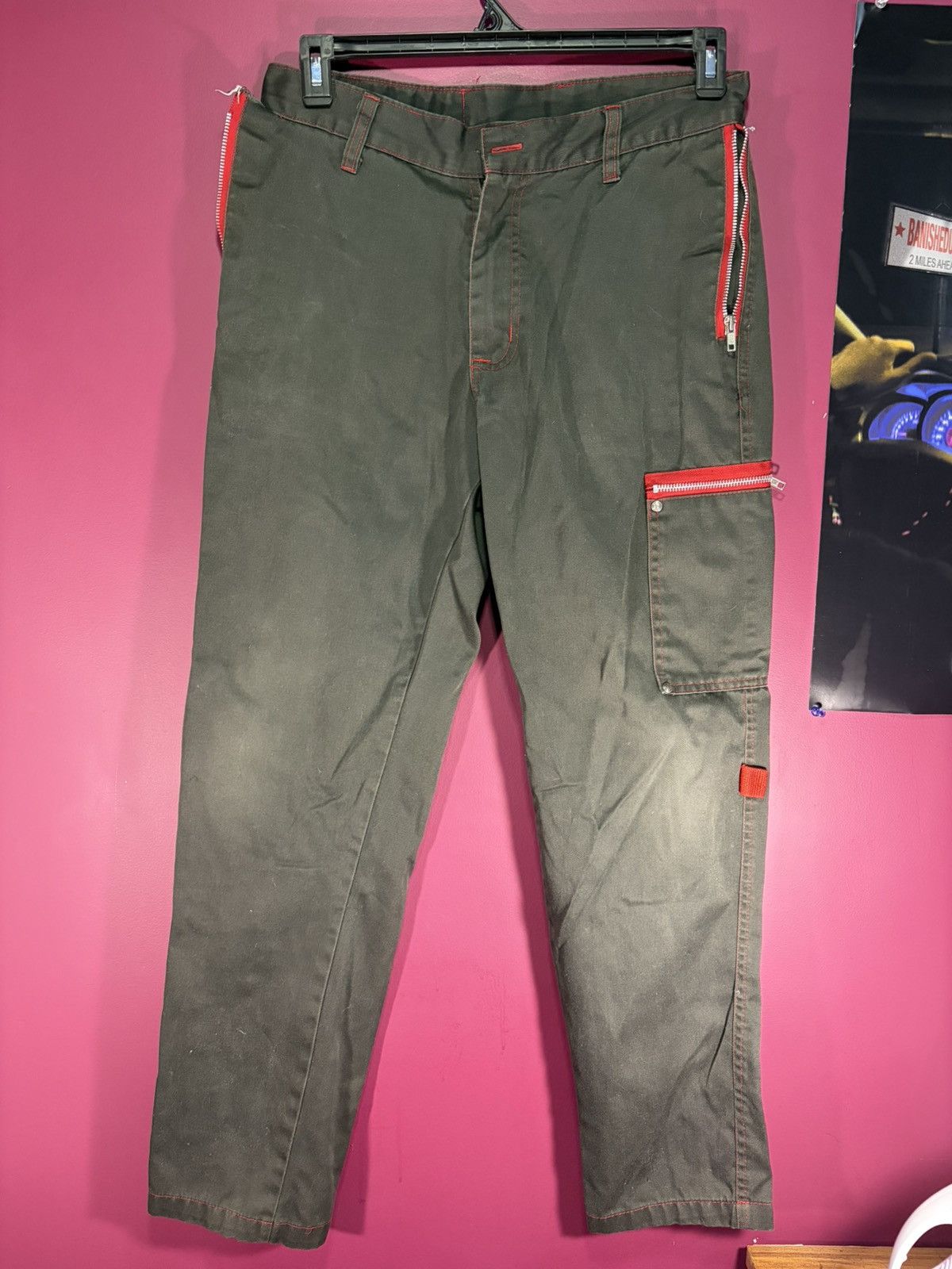 Tripp NYC Vintage damaged dogpile raver pants Size US 31 - 2 Thumbnail
