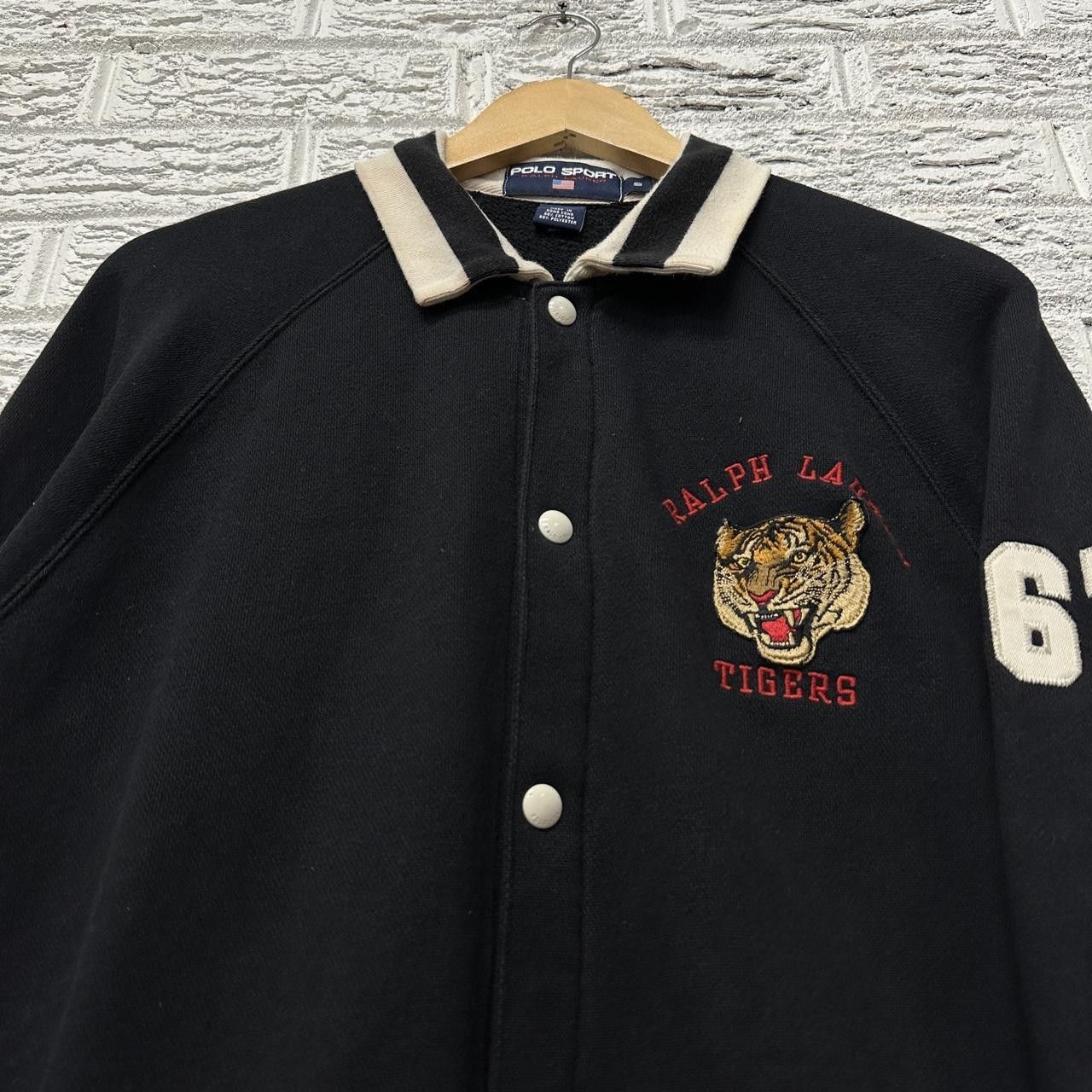 Vintage Polo Ralph Lauren Tigers Varsity Jacket Small