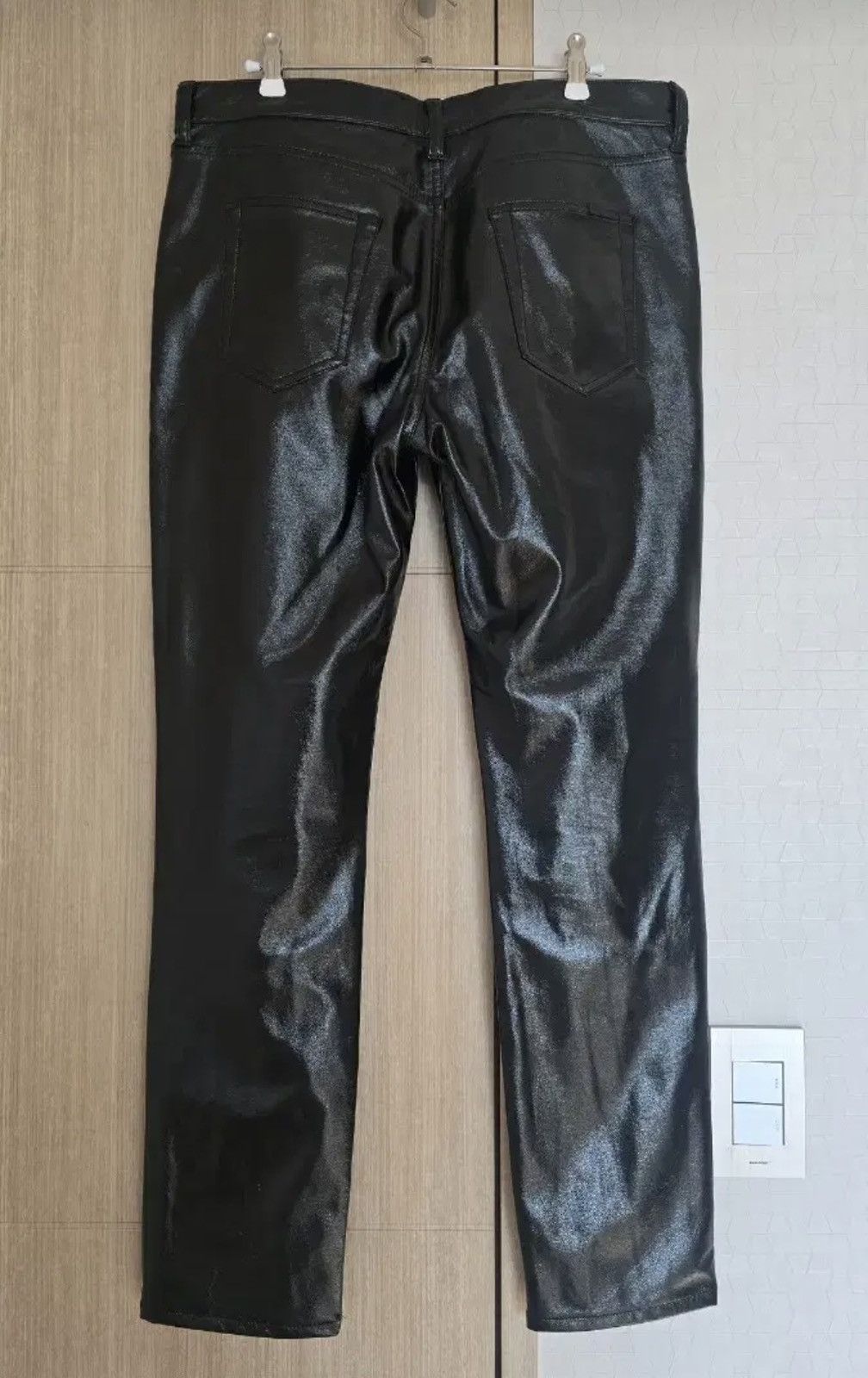 Saint Laurent Paris Saint Laurent 22AW Coating Pants Size US 31 - 2 Thumbnail