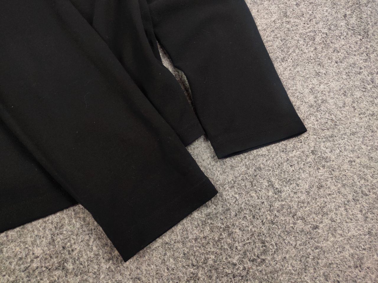 Burberry Burberry London Classic Black Cotton Long Sleeve Nova Check Size L / US 10 / IT 46 - 10 Thumbnail
