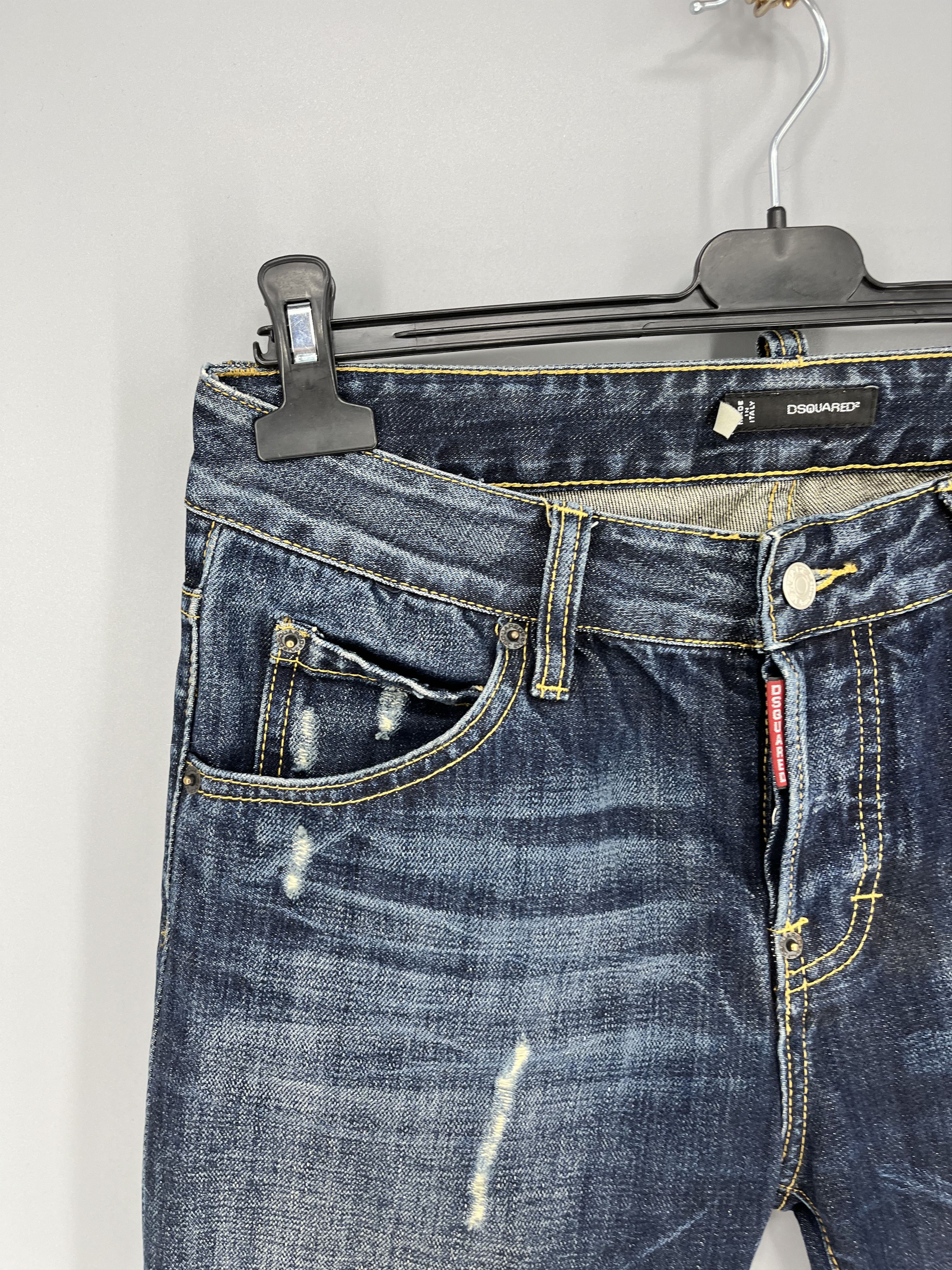 Dsquared2 Vintage Dsquared2 Jeans Denim Skinny Fit Luxary Style Size US 27 - 6 Thumbnail
