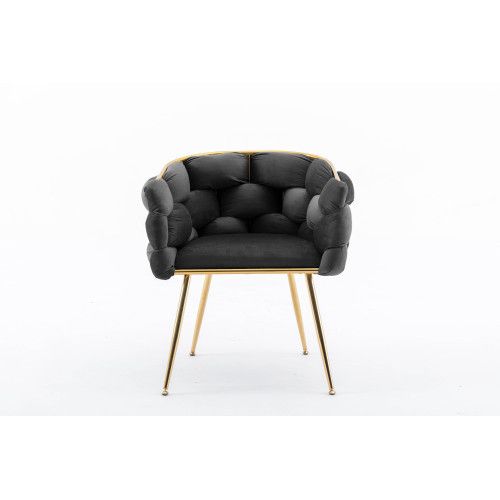 Designer × Homemade Luxury modern simple leisure velvet single sofa chair bedroo Size US L / EU 52-54 / 3 - 4 Thumbnail