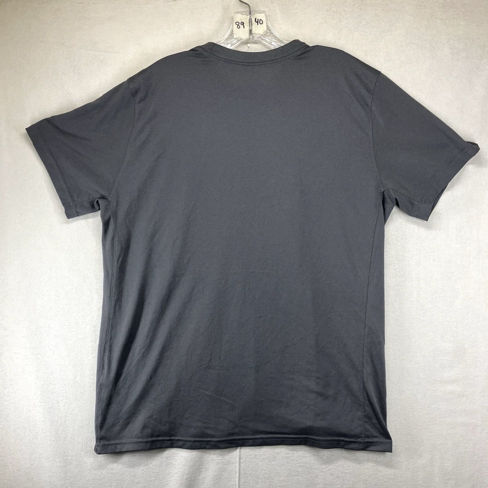 Nike Nike Shirt Mens XL Gray Short Sleeve Wild Nike Swoosh Logo Sports Super Thin Size US XL / EU 56 / 4 - 2 Thumbnail