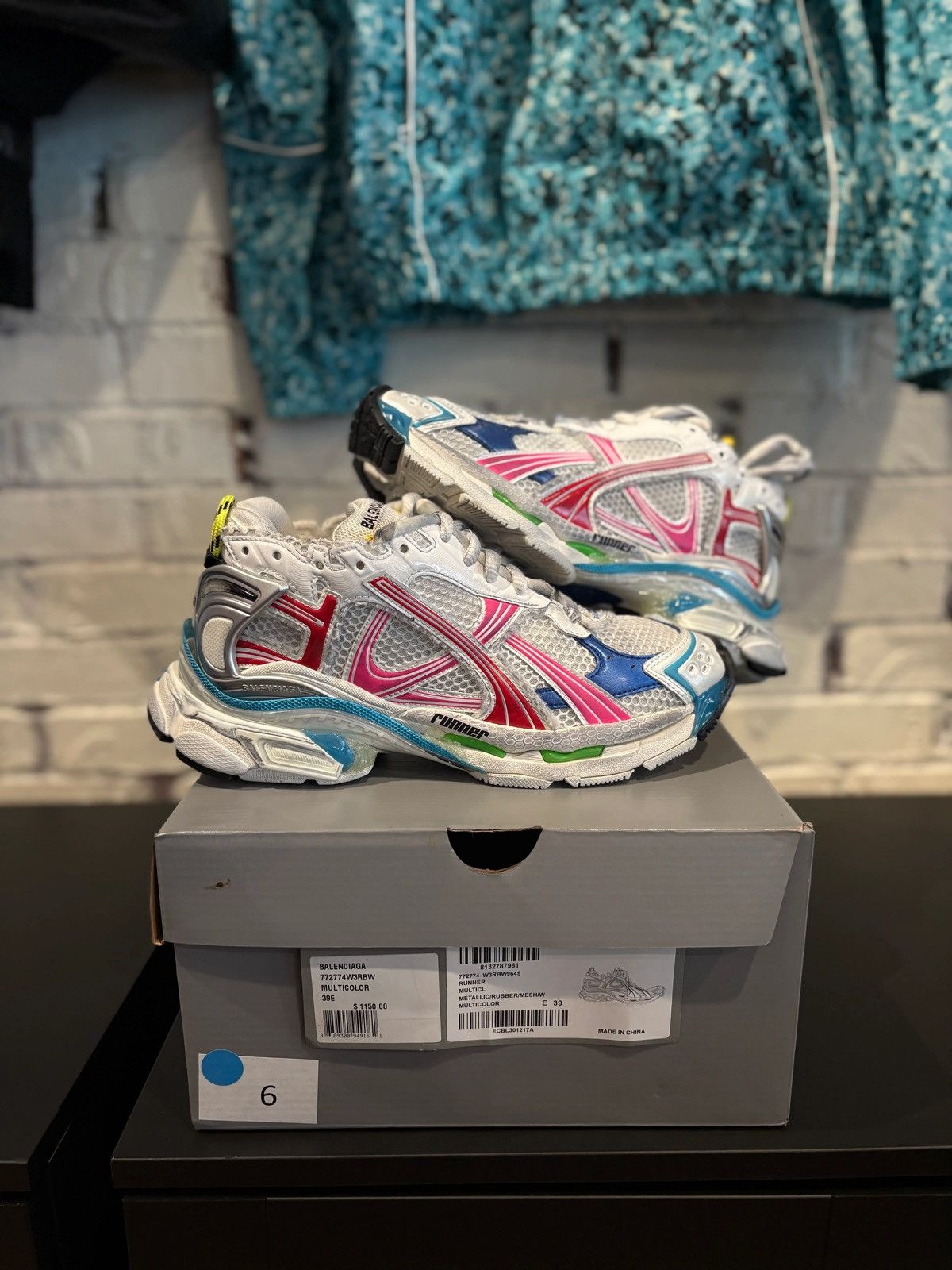 Balenciaga Balenciaga Runner Multicolor PO OG Size 6 Size US 9 / IT 39 - 1 Thumbnail