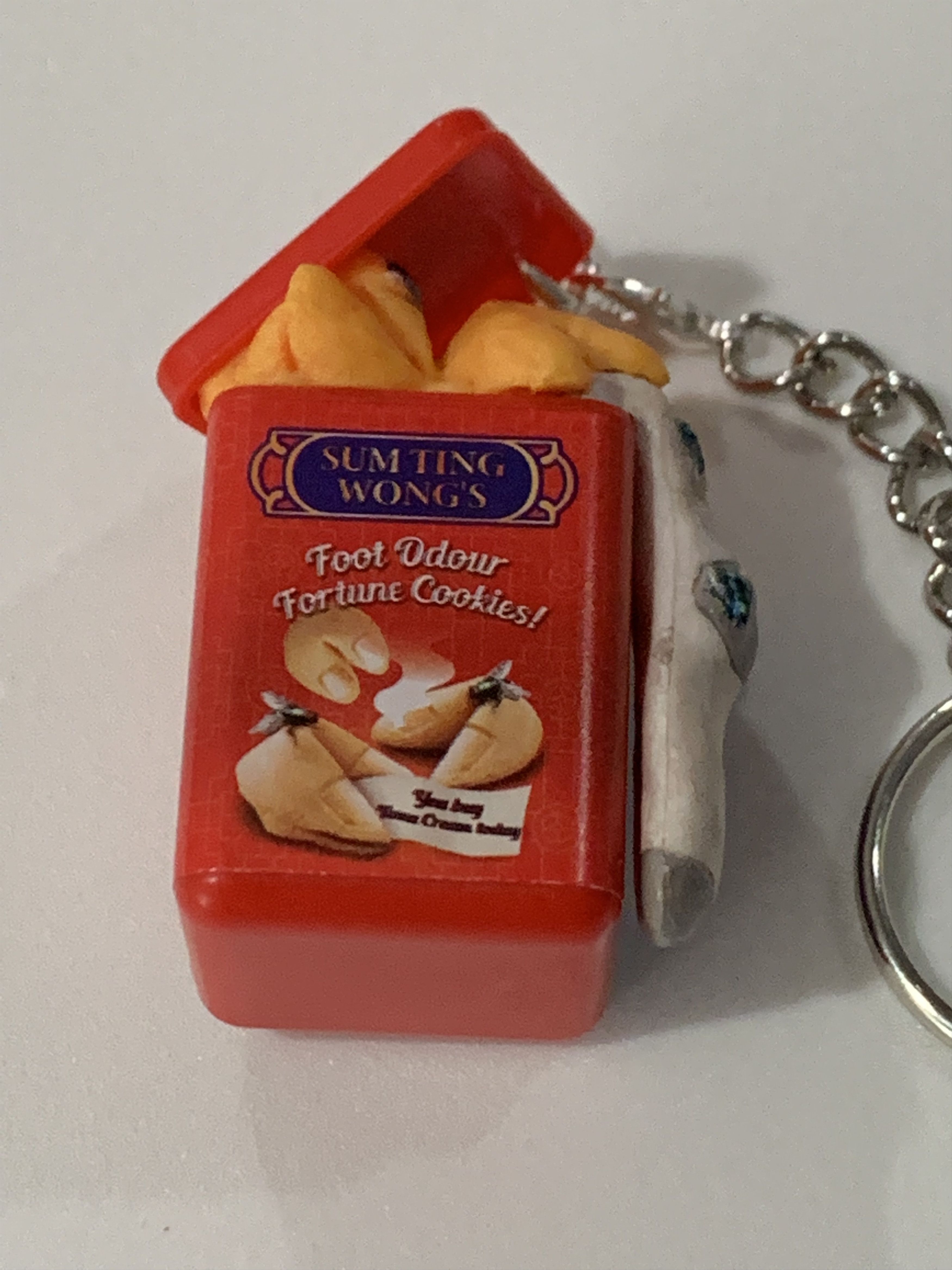 Other Gross Minis S2 Keychain - Sum Ting Wong's Fortune Cookies Size ONE SIZE - 2 Thumbnail