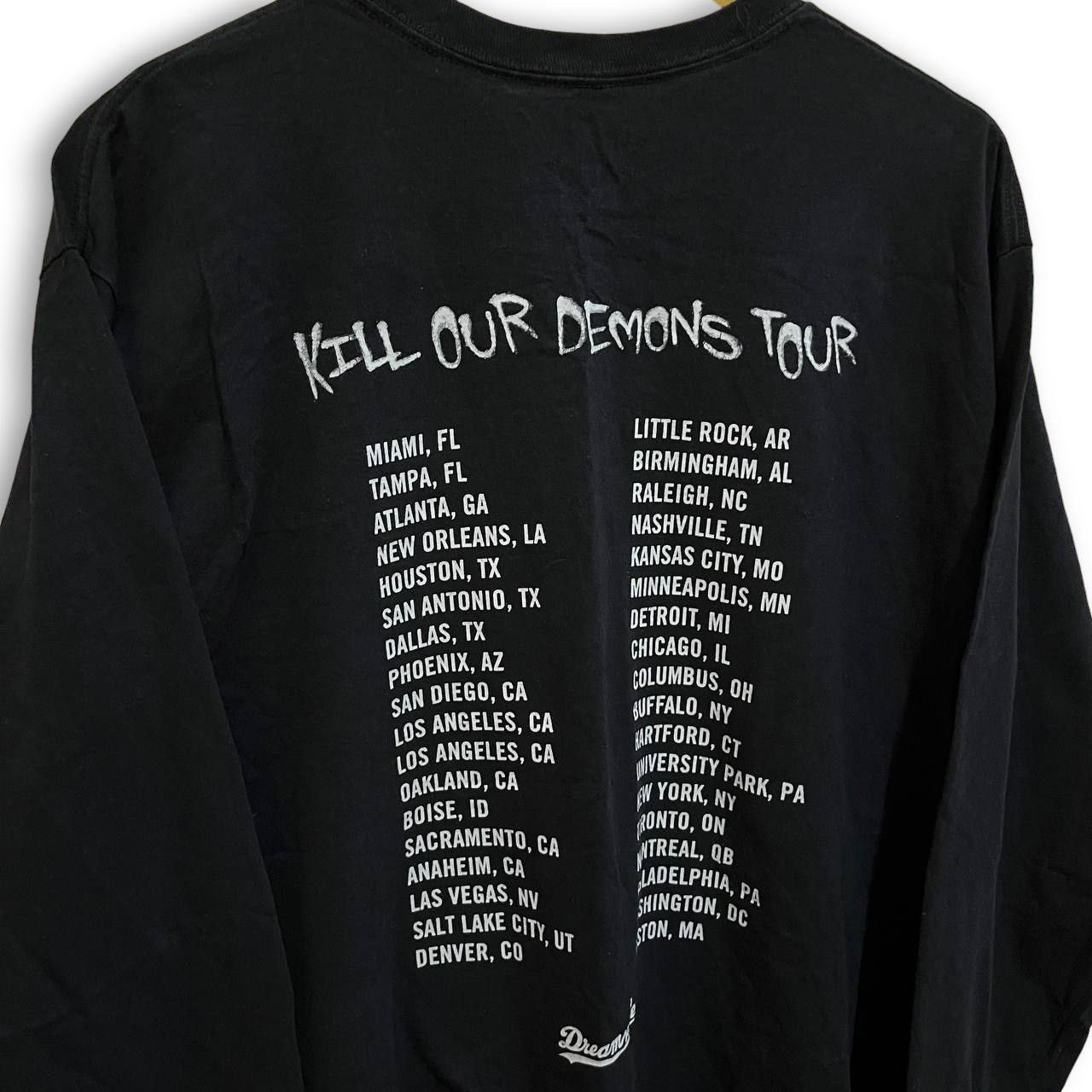 Dreamville × J. Cole J.Cole KOD Kill Our Demons Tour Long Sleeve Size US L / EU 52-54 / 3 - 4 Thumbnail