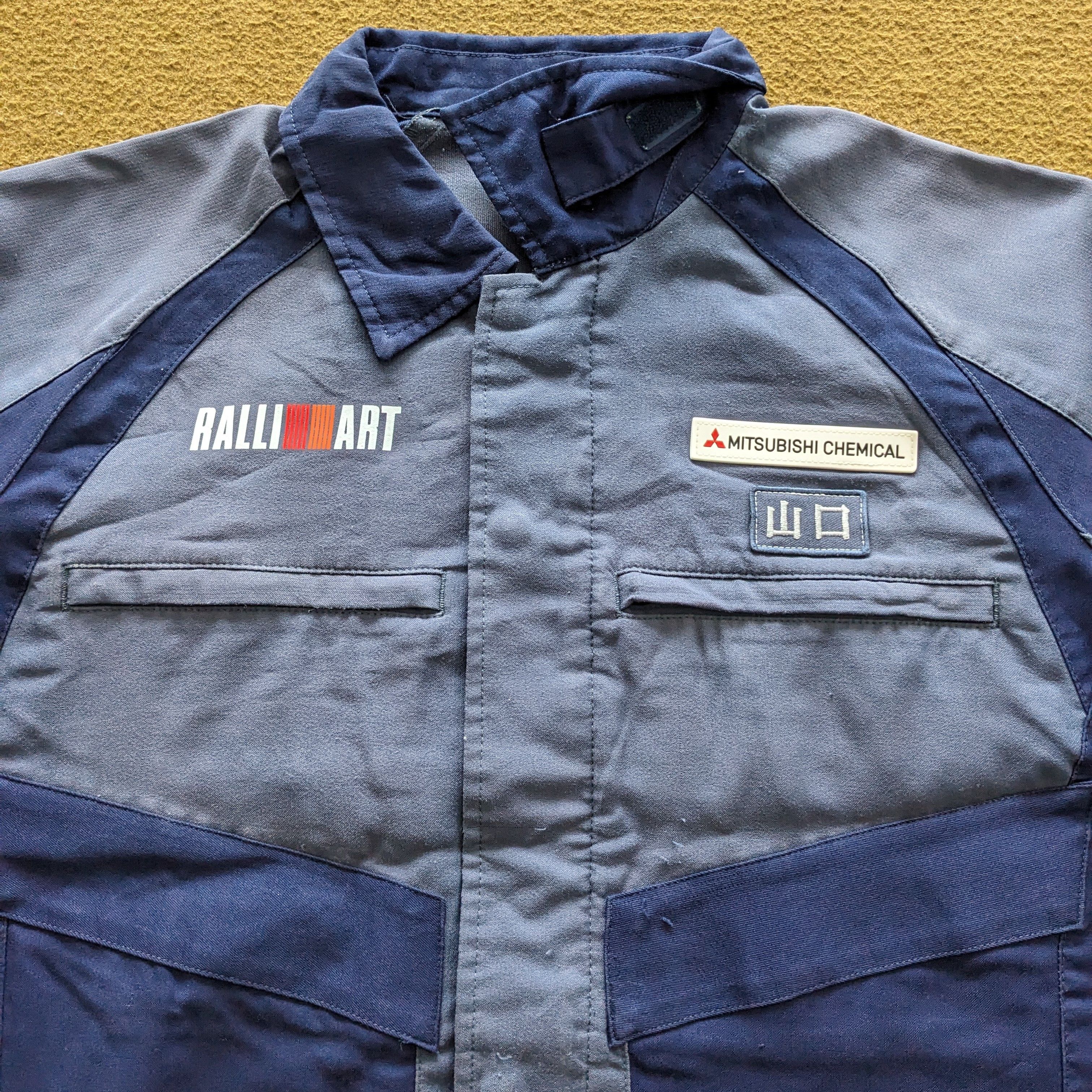 Vintage Vintage MITSUBISHI RALLI ART Japanese Racing Uniform Jacket Size US S / EU 44-46 / 1 - 4 Thumbnail