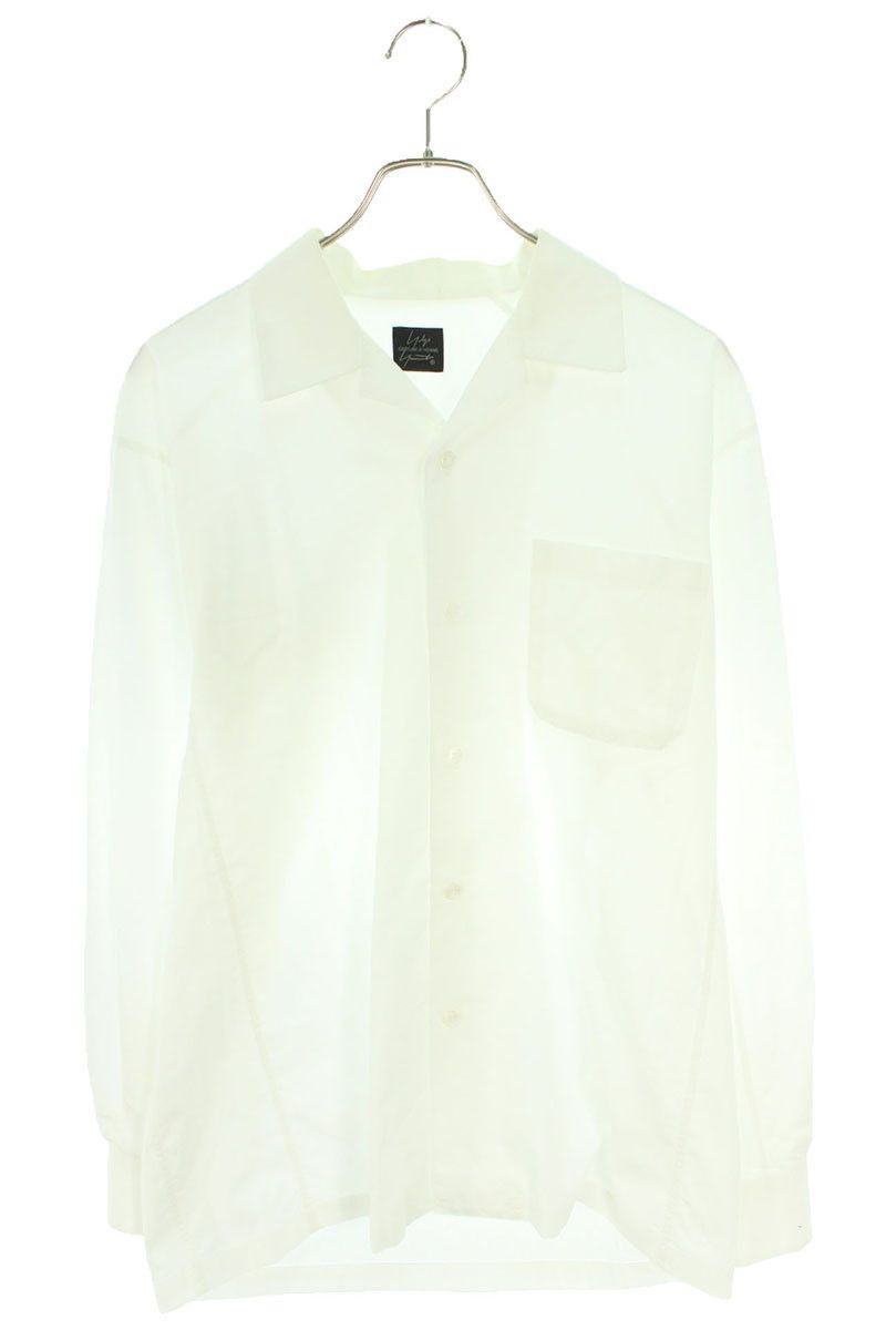 Yohji Yamamoto COSTUME D’HOMME SHIRT Yohji Yamamoto COSTUME D' HOMME Pocket Desing Open-collar Shirt