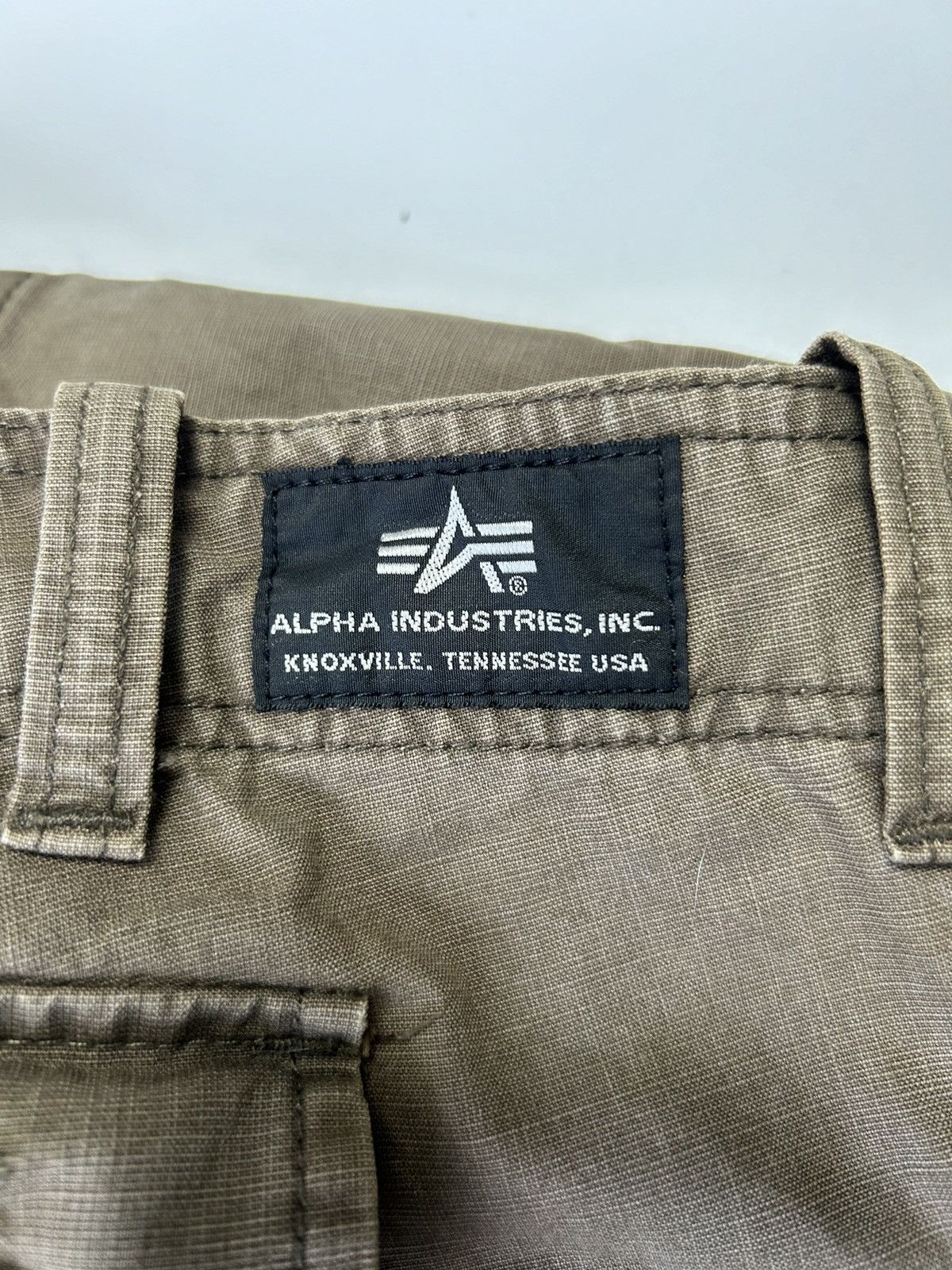 Alpha Industries × Vintage VINTAGE ALPHA INDUSTRIES INC MONKEY CARGO PANTS Size US 30 / EU 46 - 4 Thumbnail