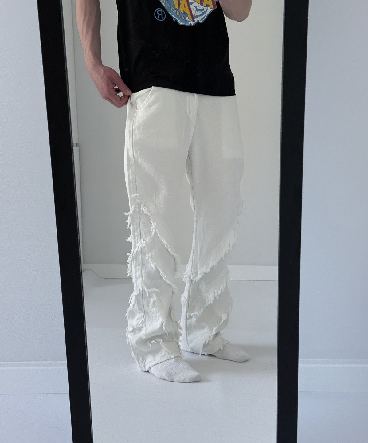 Other Vintage Y2K avantgarde streetwear opium track jeans Size US 30 / EU 46 - 7 Thumbnail