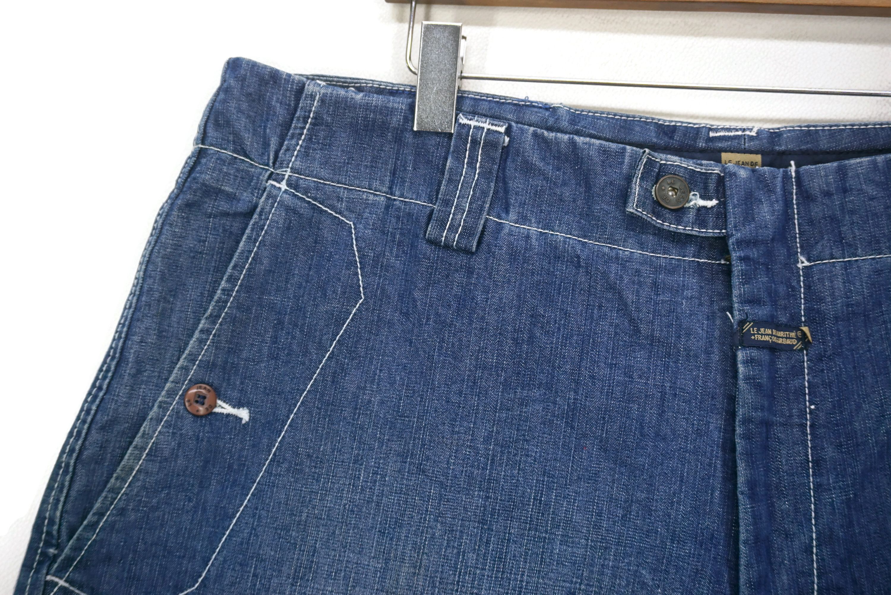 Marithe + Francois Girbaud Vintage Baggy Jeans Shutter Denim fits W42xL34 Size US 40 / EU 56 - 4 Thumbnail