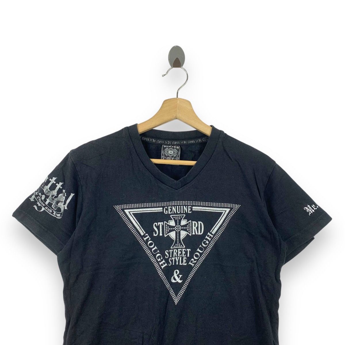 Vintage MISTER OUT SIDER Y2K Triple Extra Cross Immortal Tee Shirt Size US M / EU 48-50 / 2 - 3 Thumbnail