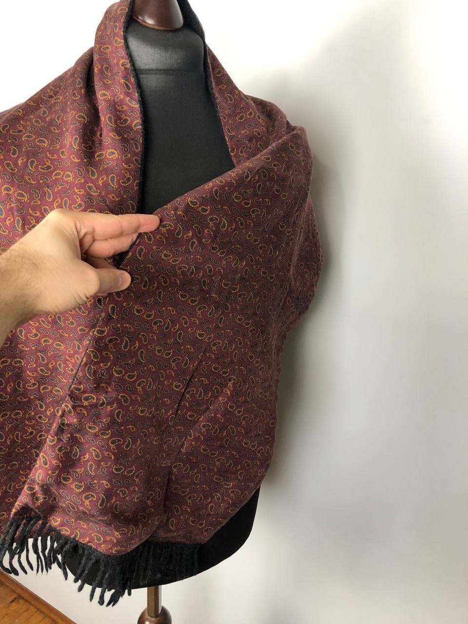 Other Doubleside Scarf Silk/Wool Italian HOLY Size ONE SIZE - 5 Thumbnail