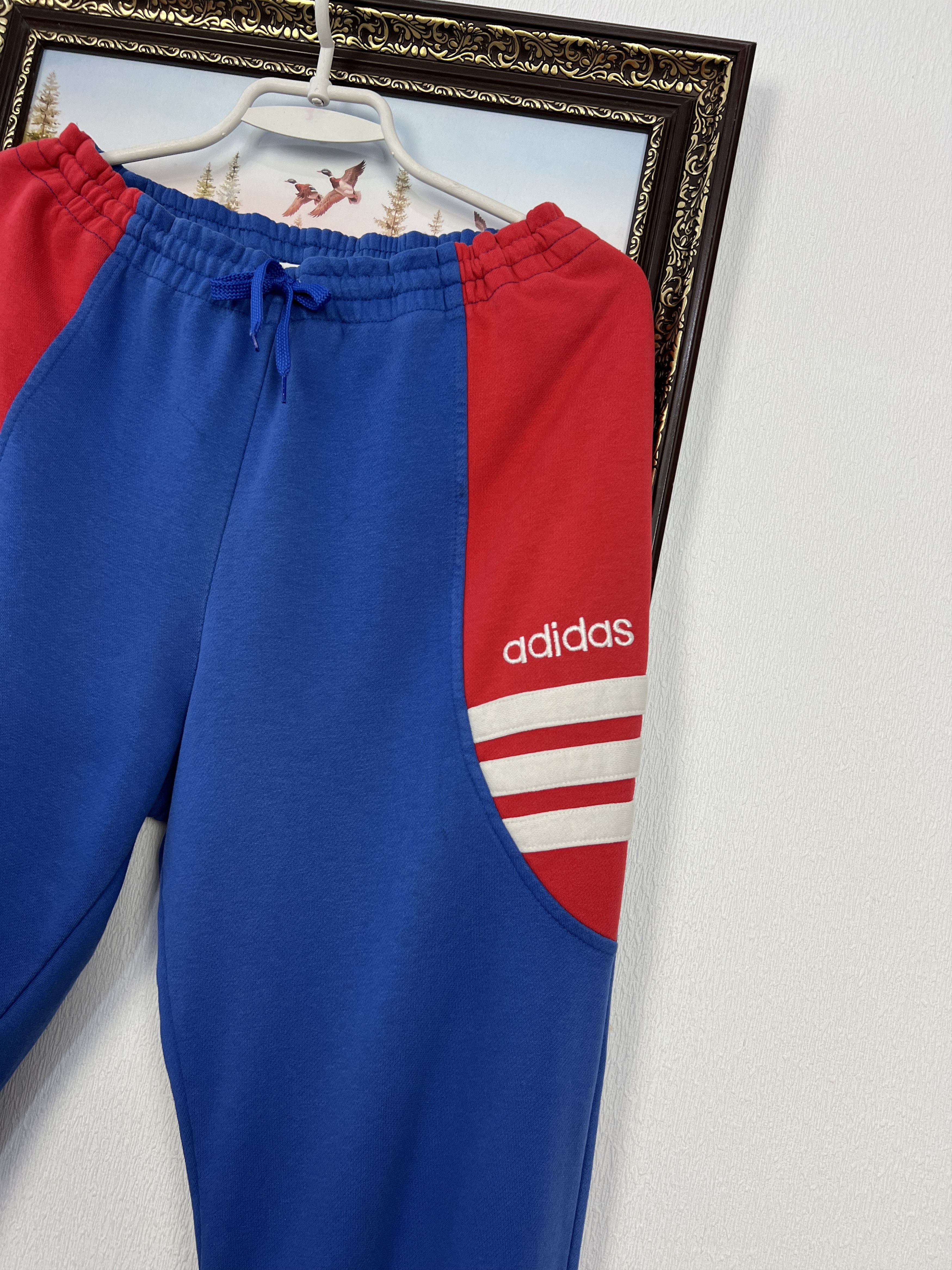Adidas Vintage 90's Adidas Bayern Munich Football Pants Soccer L Size US 34 / EU 50 - 2 Thumbnail