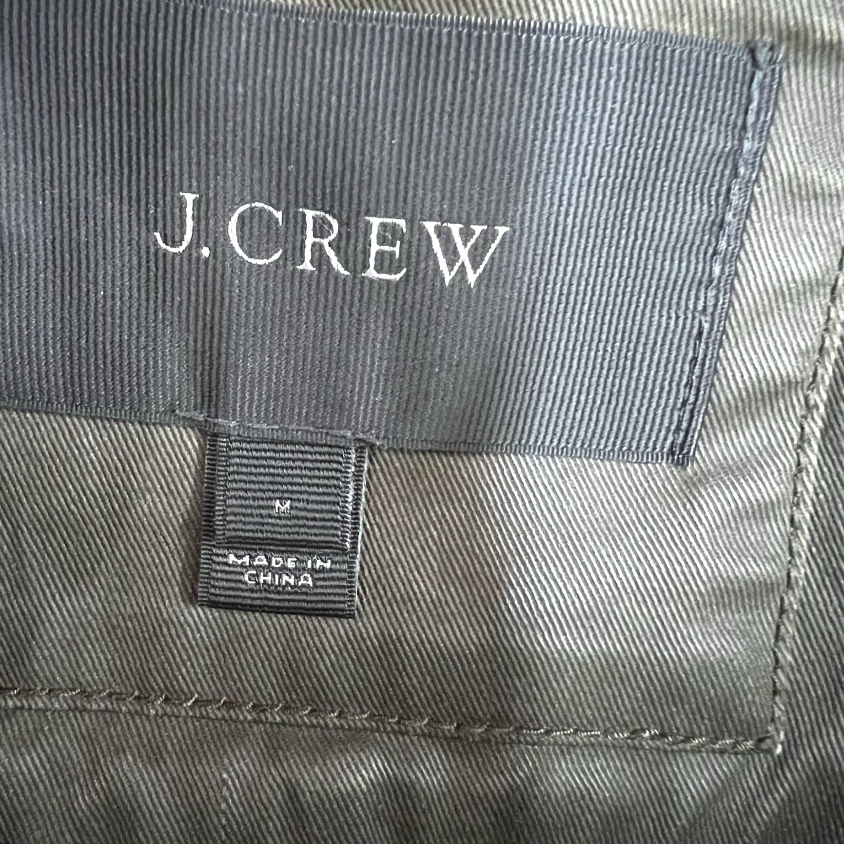 J.Crew VINTAGE J.CREW Military Jacket Waxed Cotton Brown Size M Women's Outdoor Casual Fall Spring Summer Winter Size M / US 6-8 / IT 42-44 - 6 Thumbnail