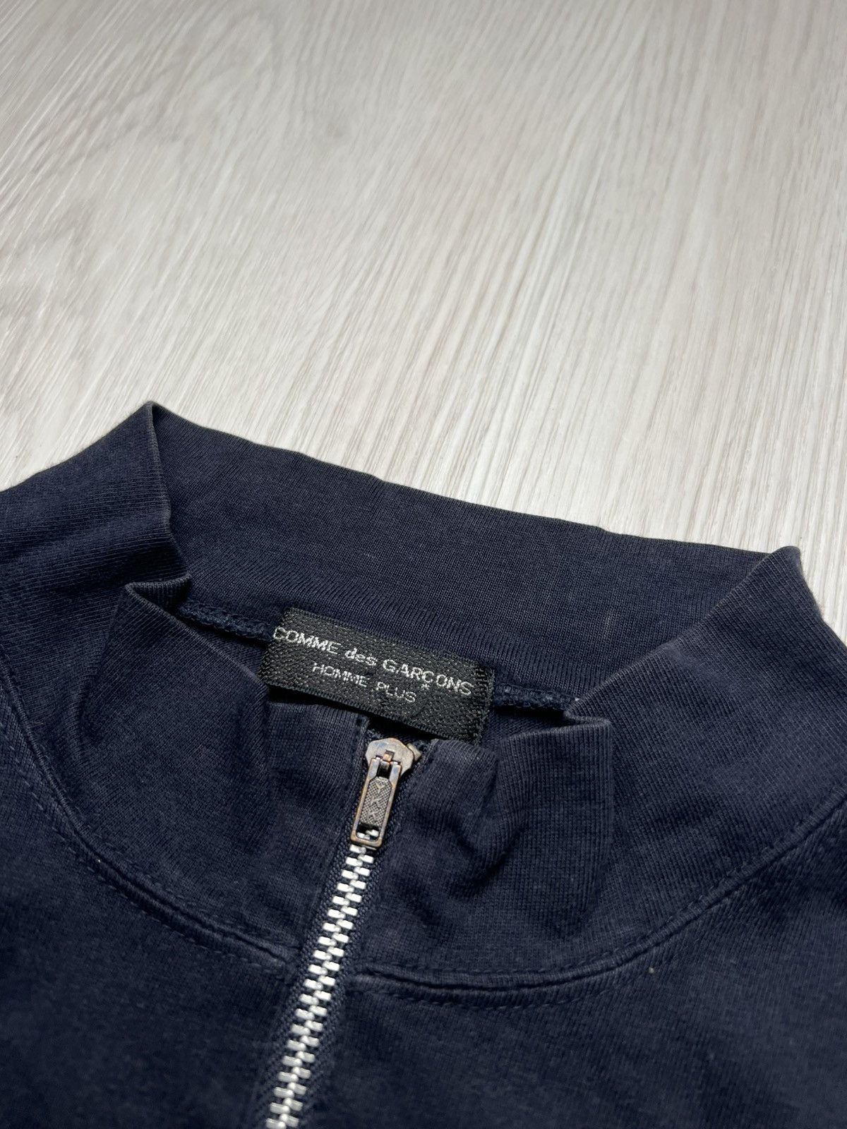 Comme des Garcons Vintage 90s Comme Des Garcons Homme Plus Half Zip Longsleeve Size US M / EU 48-50 / 2 - 4 Thumbnail