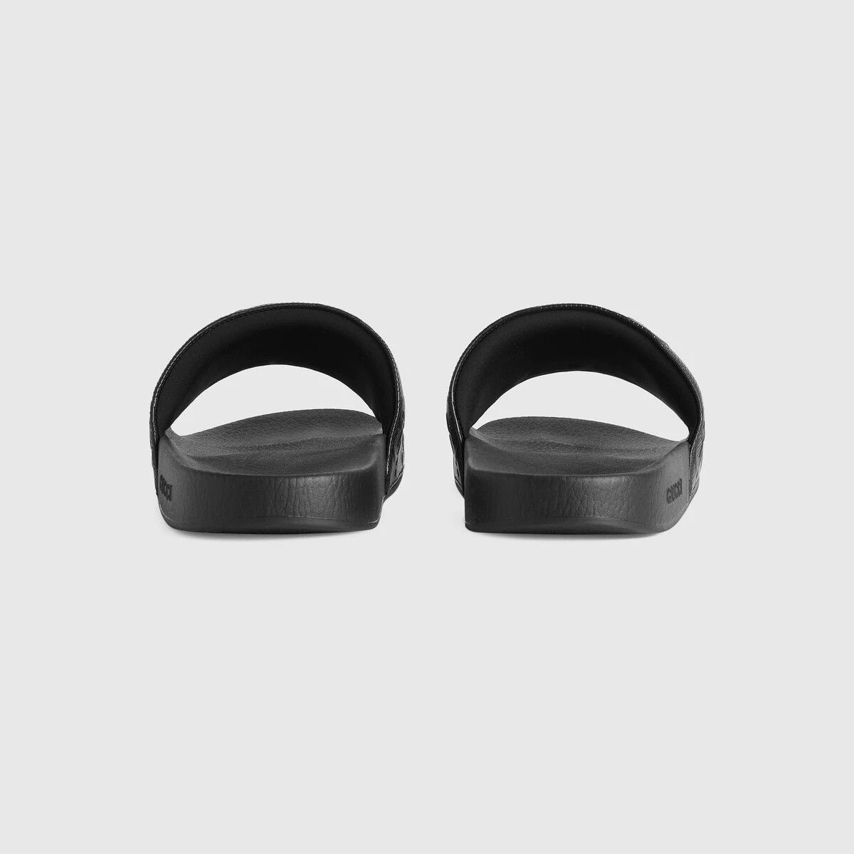 Gucci o1s1wg110125 GG Slides Sandals in Black Size US 7.5 / EU 40-41 - 4 Thumbnail