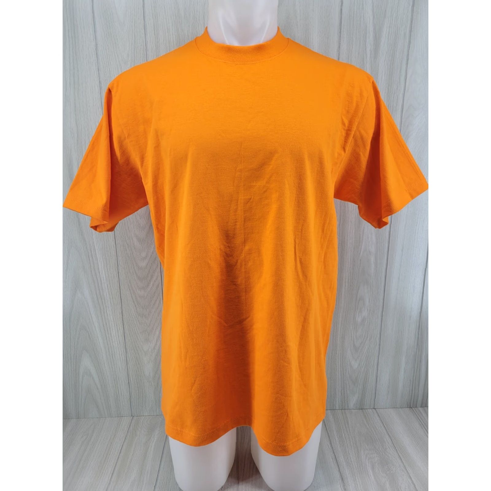 Vintage Shaka Wear Heavyweight Short Sleeve T-Shirt Skull Orange L Men Size US L / EU 52-54 / 3 - 2 Thumbnail