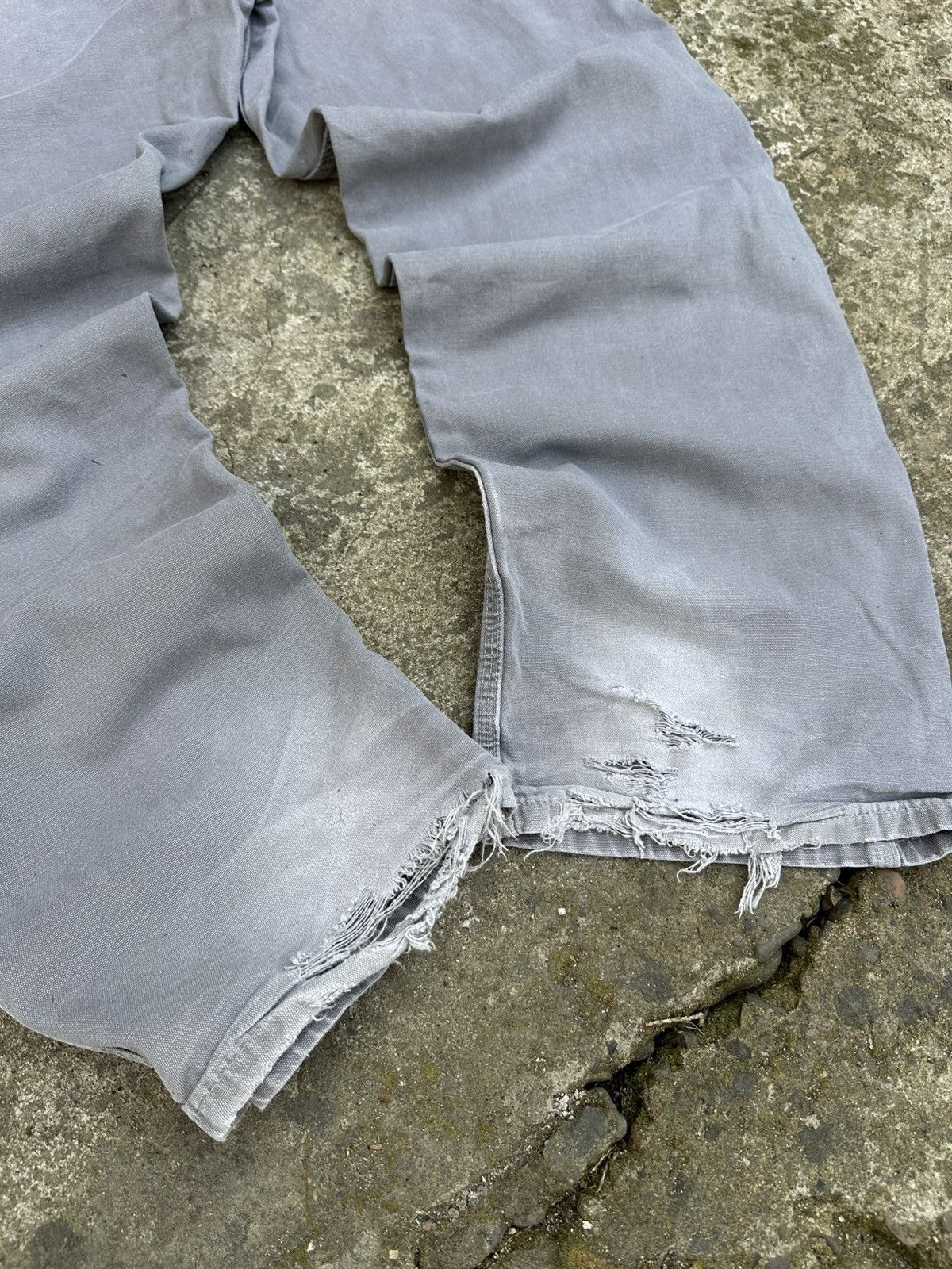 Carhartt × Vintage Vintage Sun faded Carhartt B159 carpenter denim Size US 36 / EU 52 - 10 Thumbnail