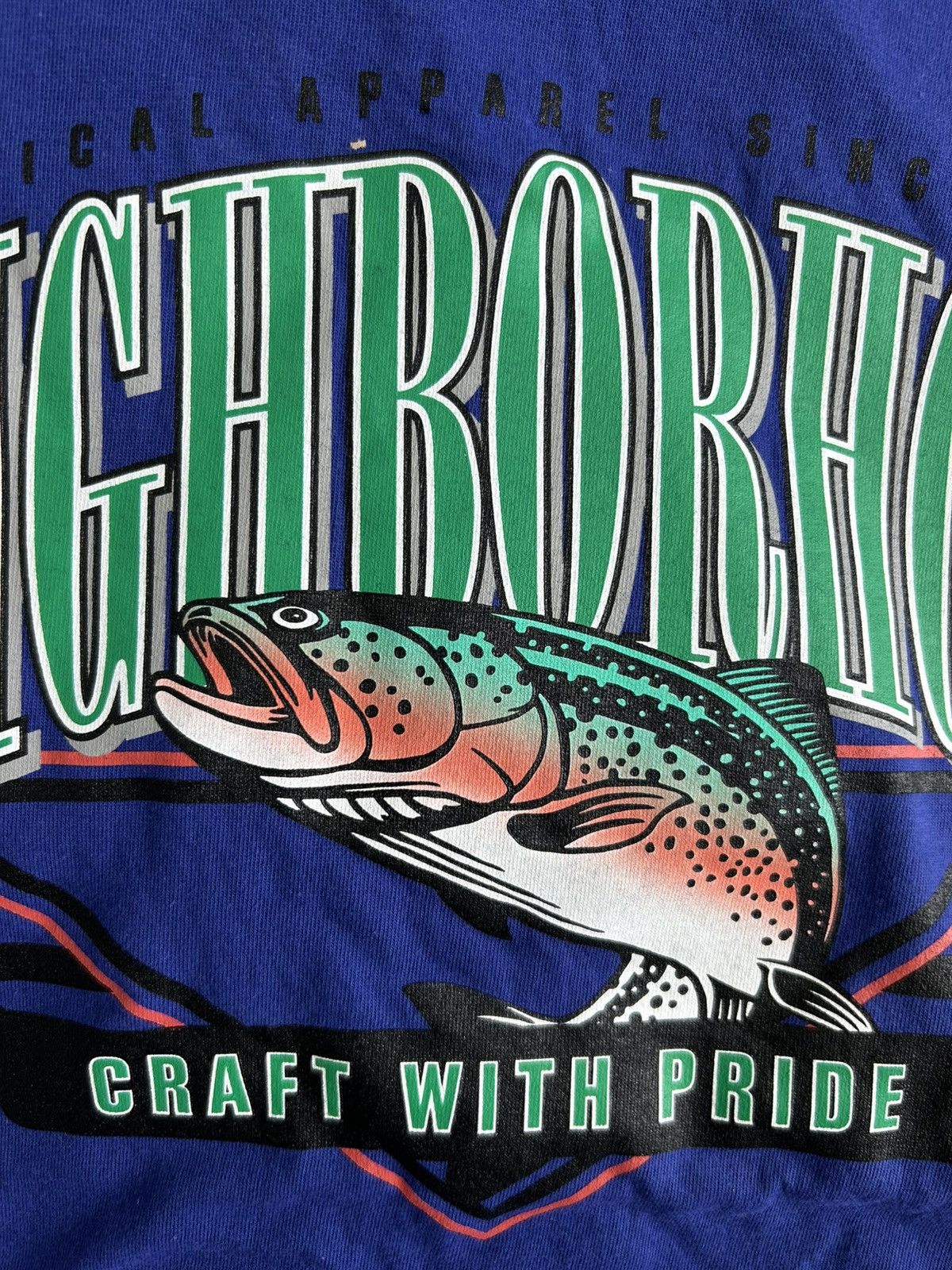 Japanese Brand × Neighborhood Neighborhood Tee Craft With Pride Made in Japan Fishing Size US L / EU 52-54 / 3 - 4 Thumbnail