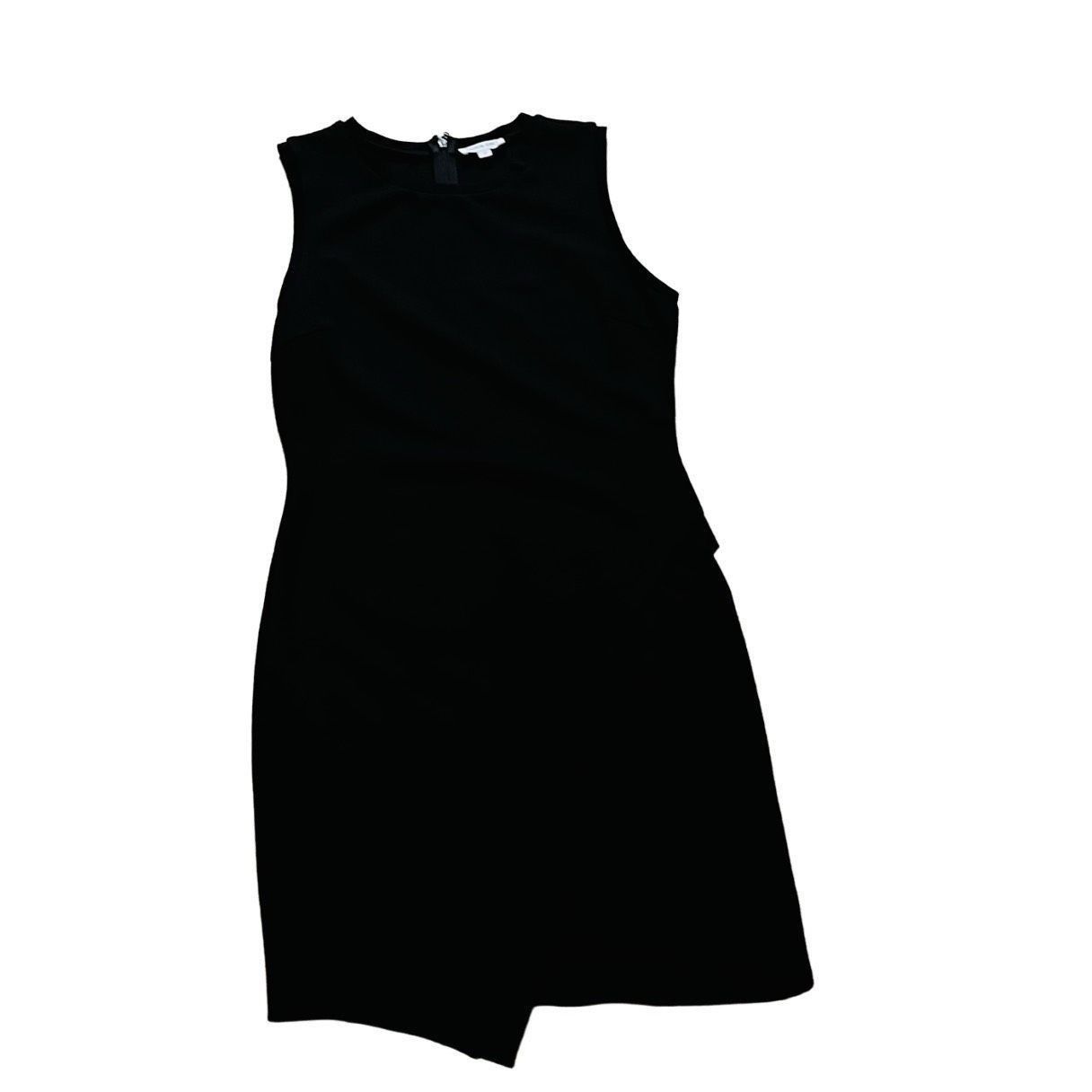 Loft OLIVA GRAY Semi wrap black dress size S Size 27" / US 4 / IT 40 - 1 Thumbnail