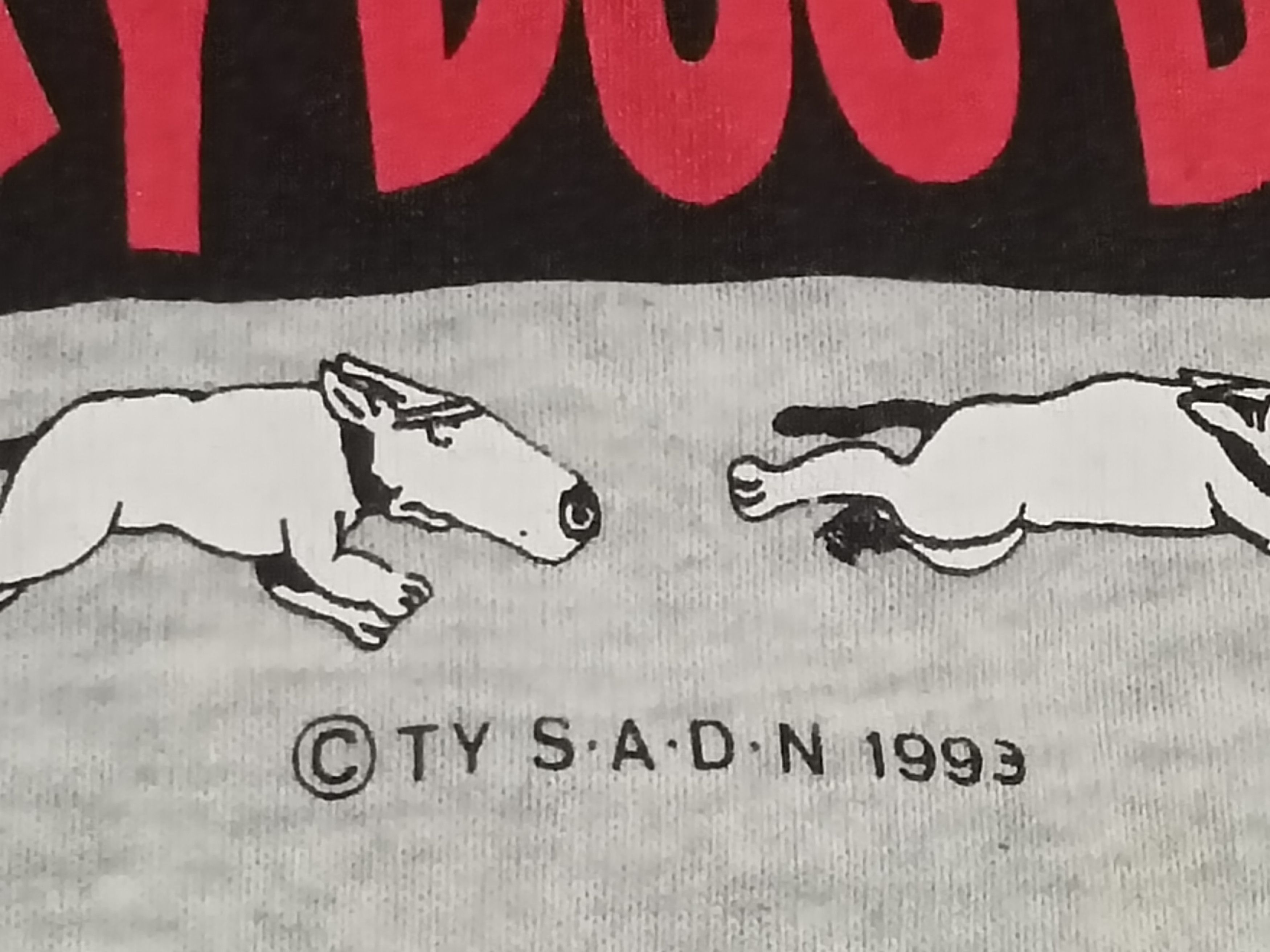 Vintage VINTAGE 90s FUNKY DOG BOW SHIRT Size US L / EU 52-54 / 3 - 5 Thumbnail