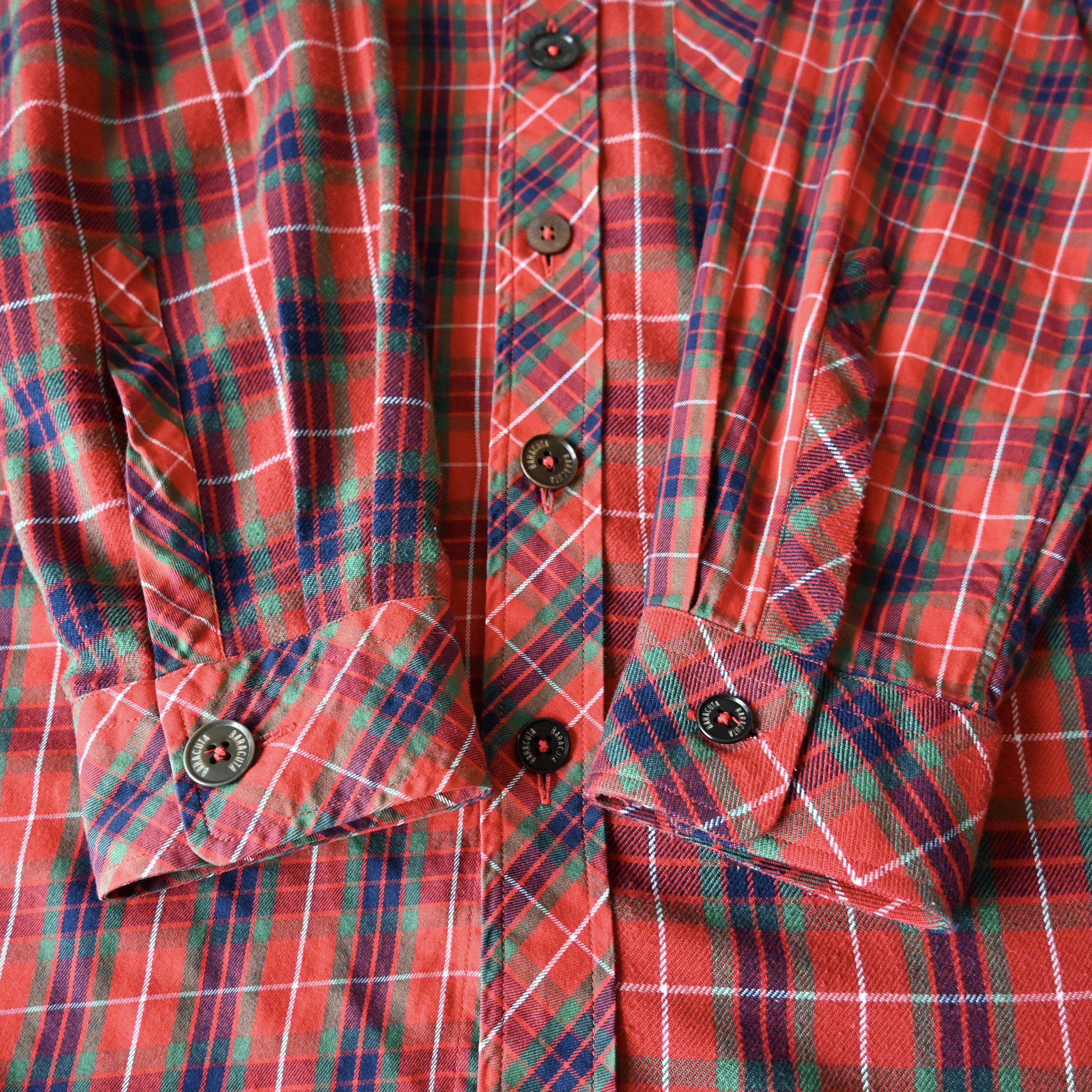 Baracuta VTG 1990s BARACUTA tartan lining fabric shirt made in Japan Size US M / EU 48-50 / 2 - 17 Thumbnail