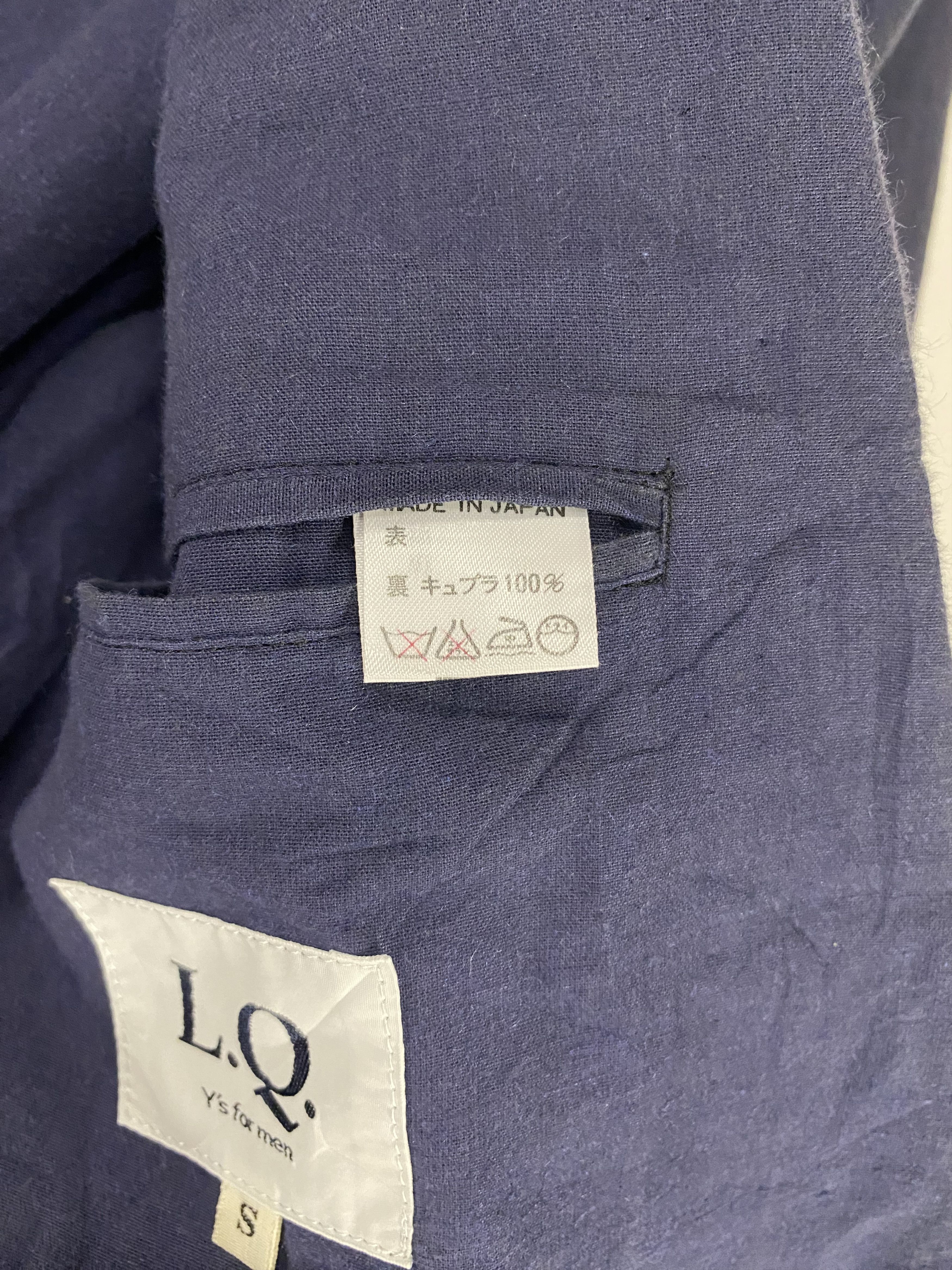 Yohji Yamamoto L.Q. Yohji yamamoto y's for men works coat Size US S / EU 44-46 / 1 - 7 Thumbnail