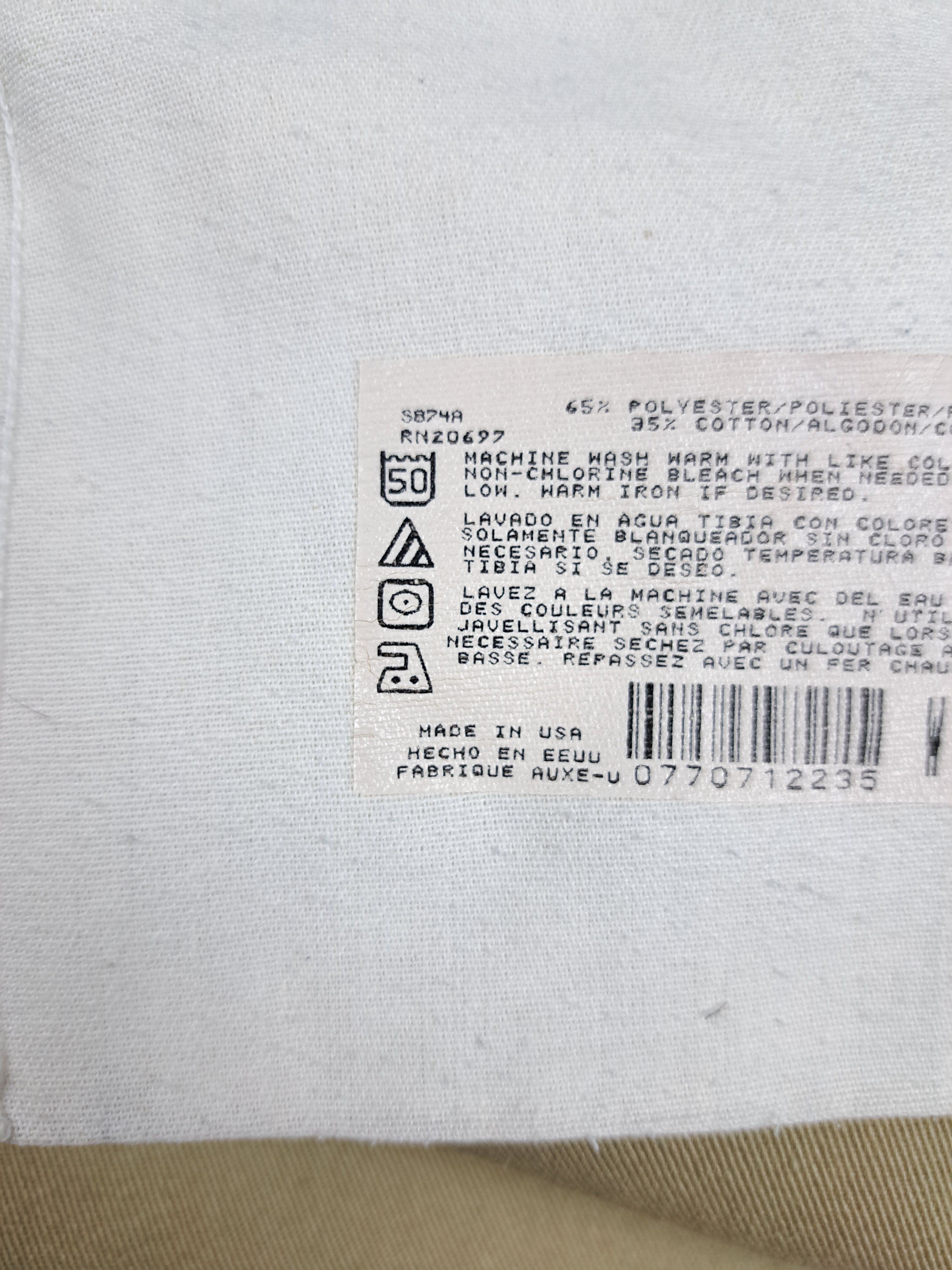 Dickies VTG 90s Made in US Dickies 874 Original Fit Skateboard Pants Size US 32 / EU 48 - 8 Thumbnail