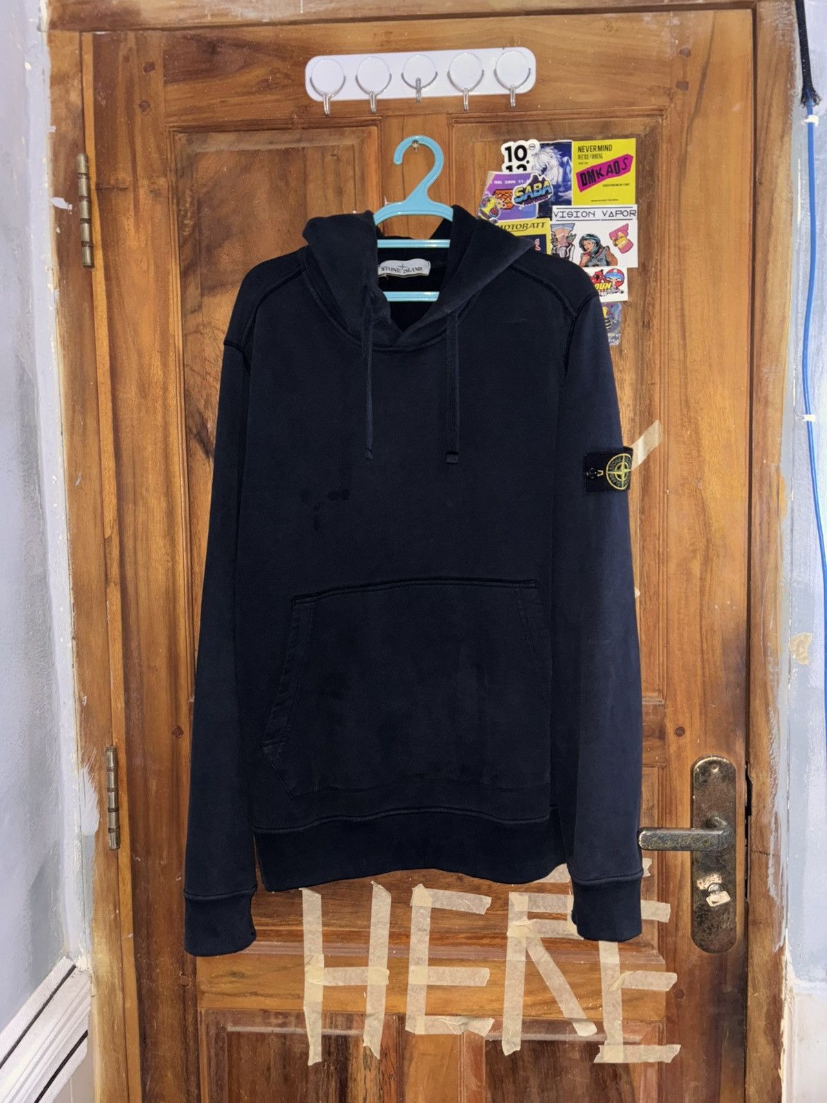Stone Island Hoodie Dark Navy