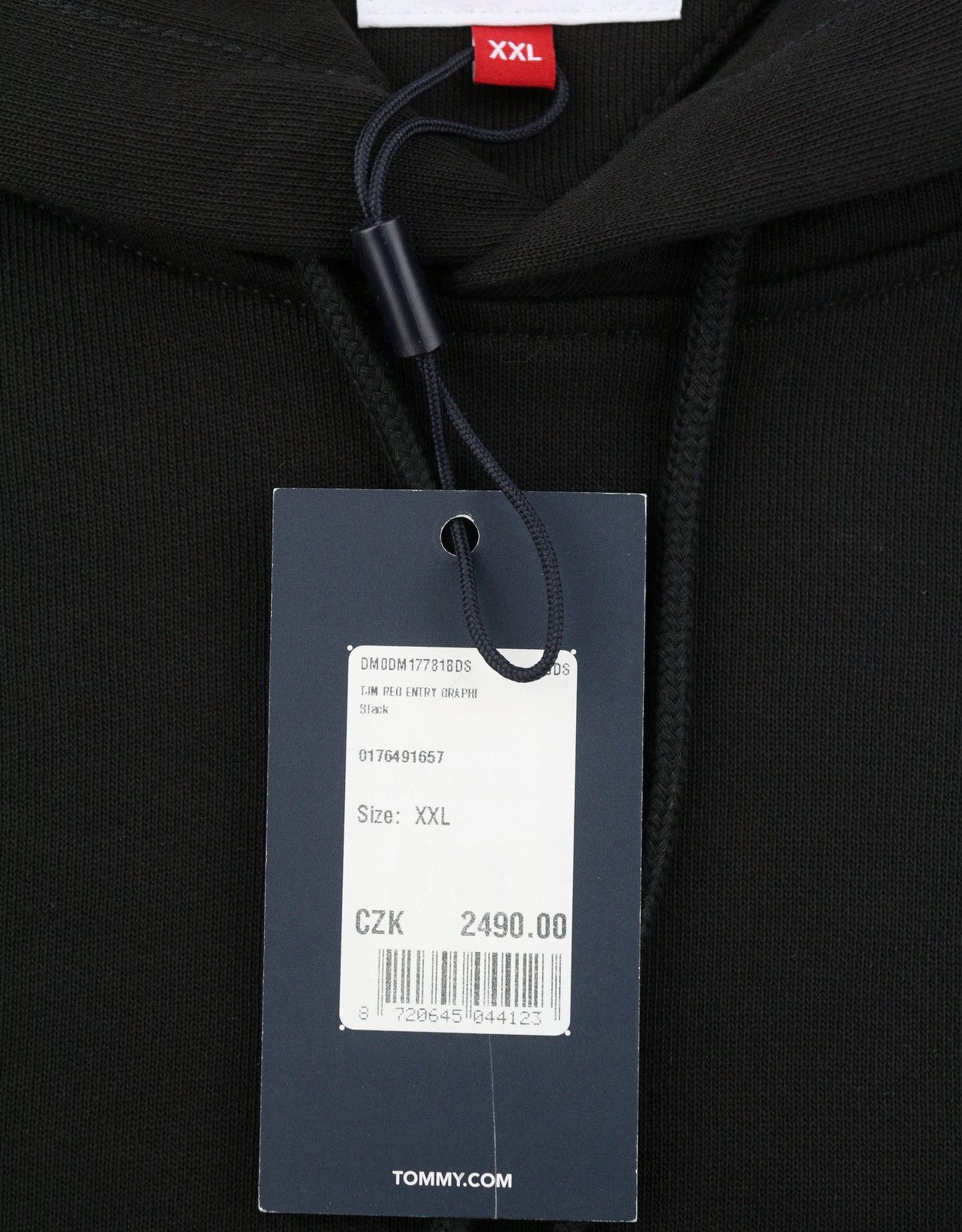 Tommy Hilfiger REQ ENTRY GRAPHI 2XL Black Pullover Hoodie 87414 Size US XXL / EU 58 / 5 - 10 Thumbnail