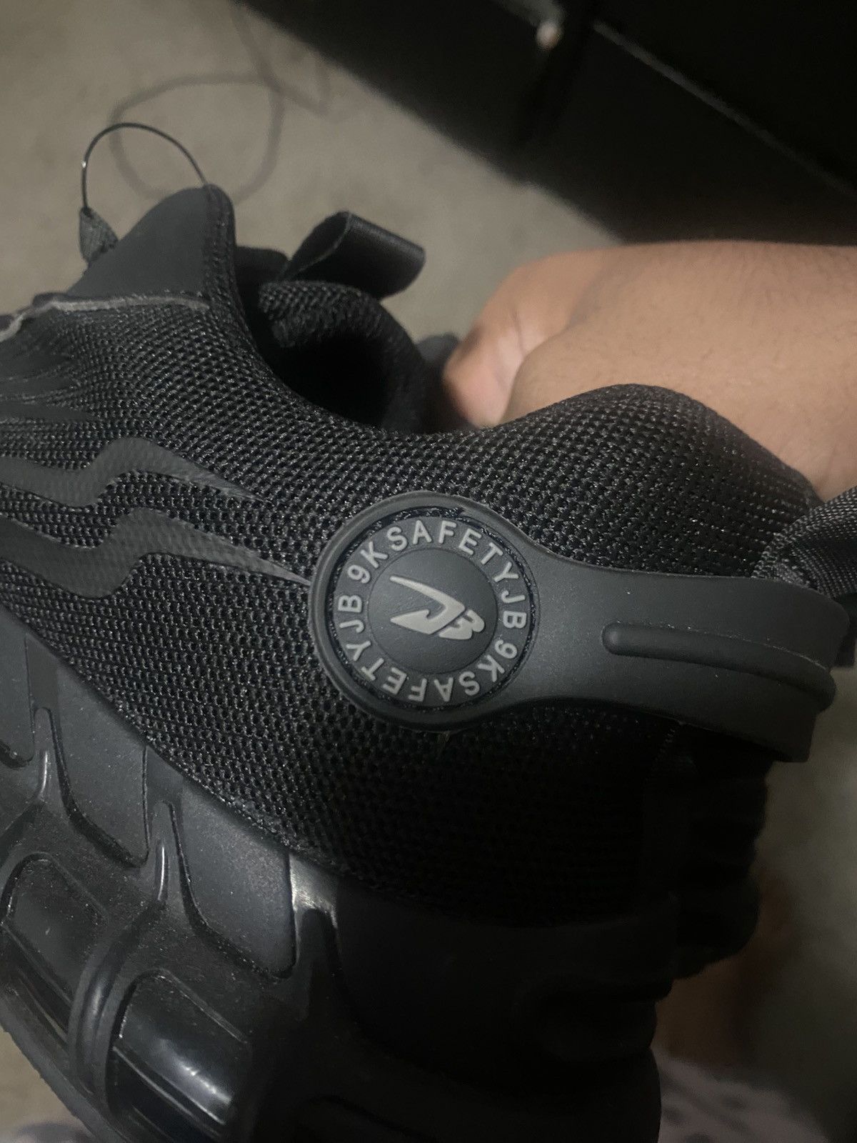 Other Black Safety Work Sneakers with Dial Closure Size US 12 / EU 45 - 2 Thumbnail