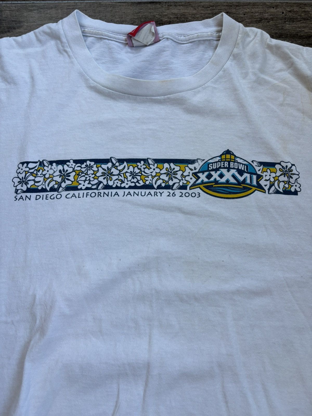 Vintage 2003 SUPER BOWL Size US XL / EU 56 / 4 - 2 Thumbnail