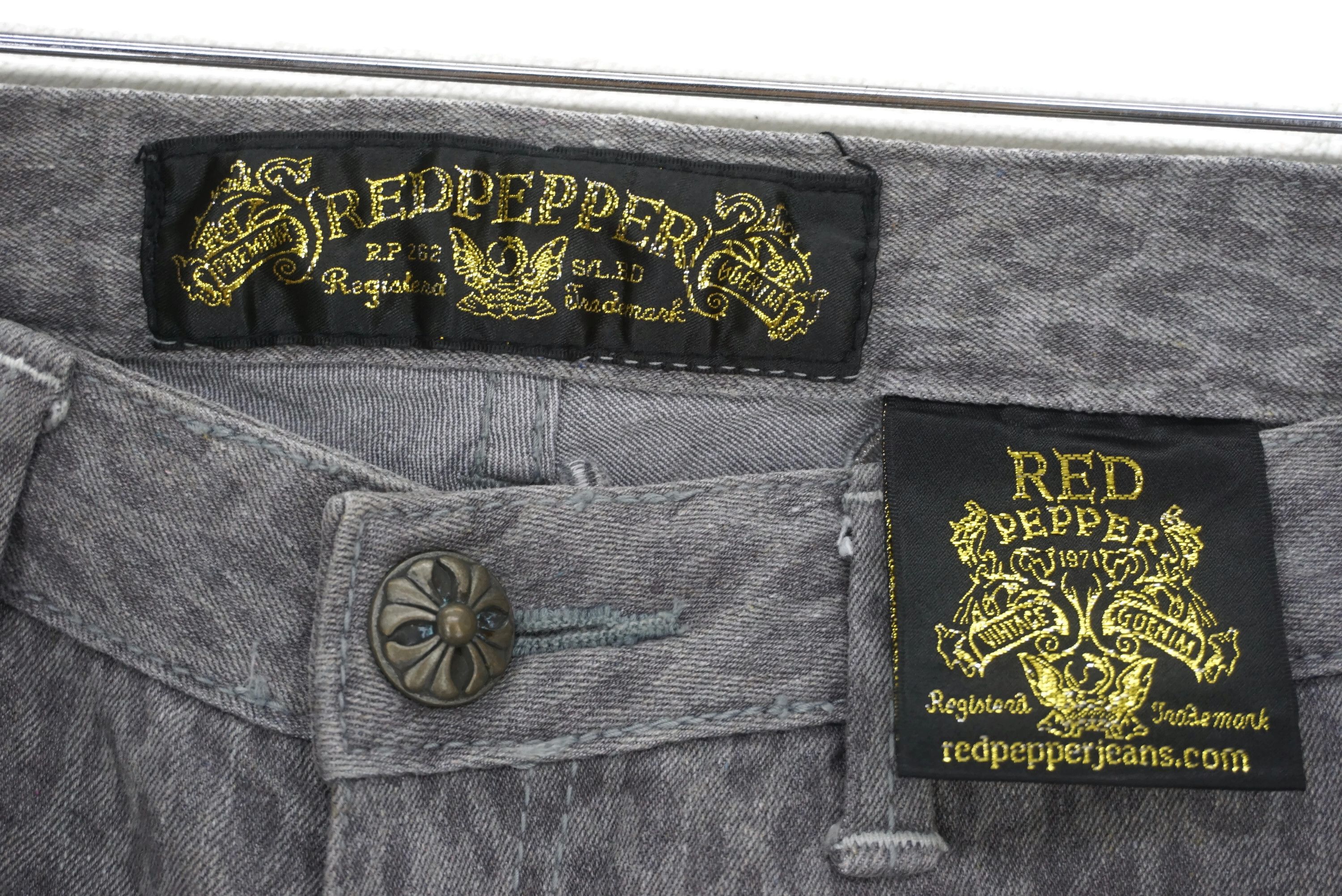 Japanese Brand Red Pepper Jeans Size 26 fit W30xL30.5 Low-Rise Skinny Size 26" / US 2 / IT 38 - 11 Thumbnail