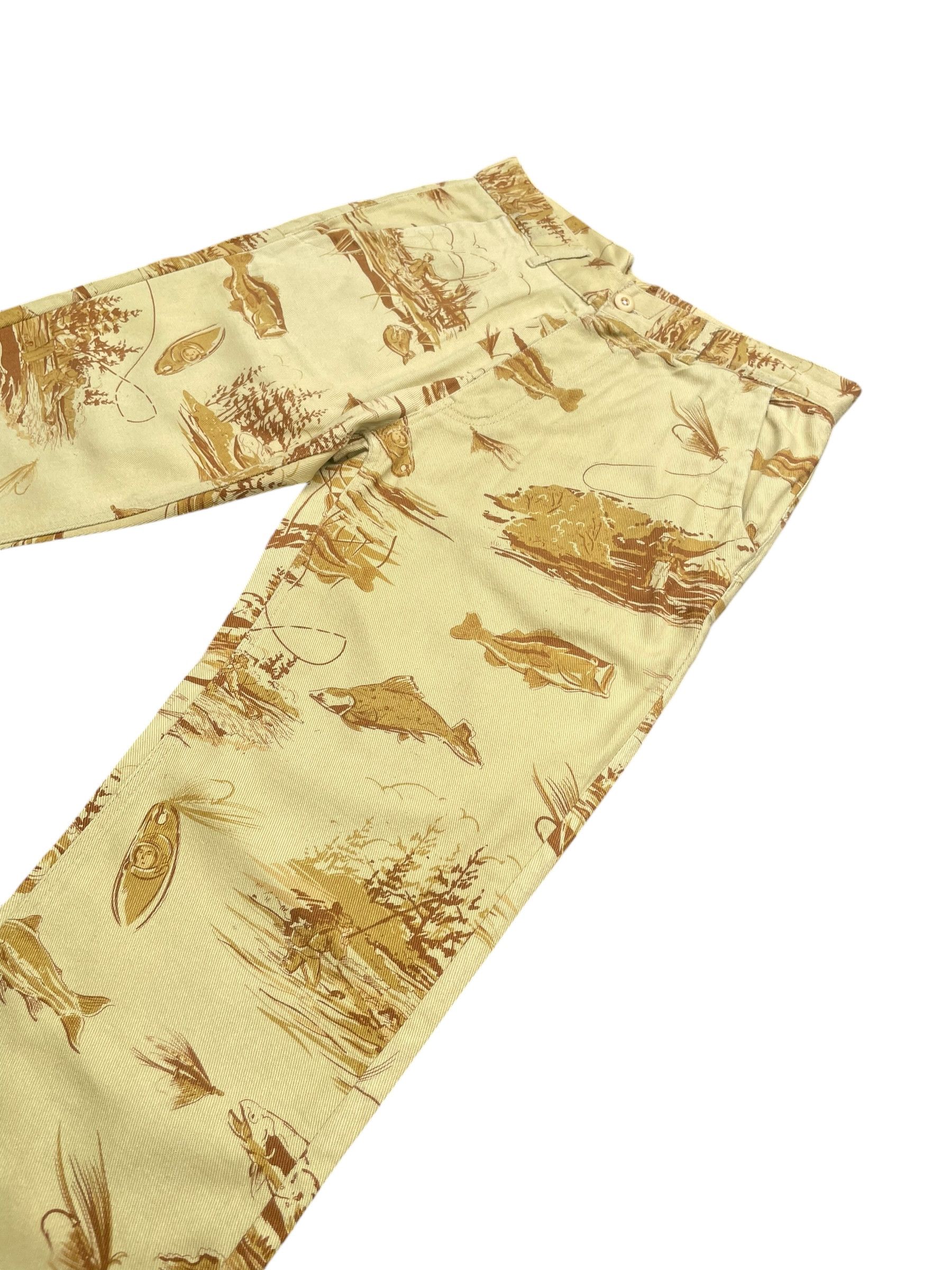 Billionaire Boys Club Billionaire Boys Club 2012 AOP Fish Fishing Pant Size US 32 / EU 48 - 2 Thumbnail