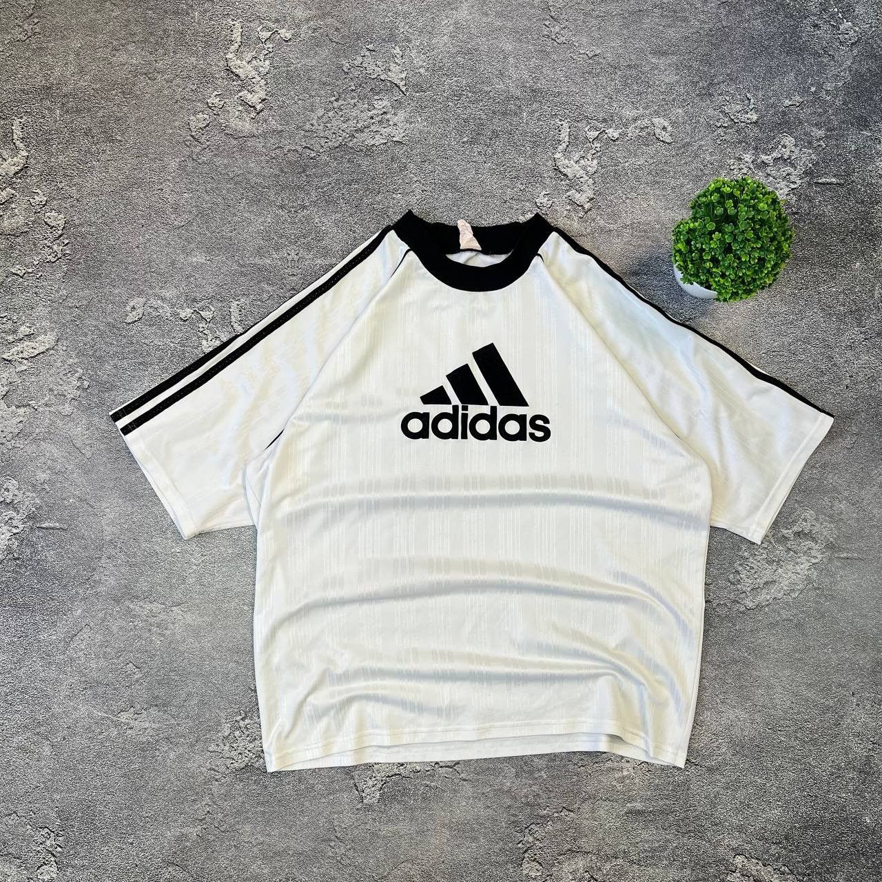 Adidas Vintage 90's Adidas Template Soccer Jersey Football Shirt Size US XL / EU 56 / 4 - 1 Thumbnail