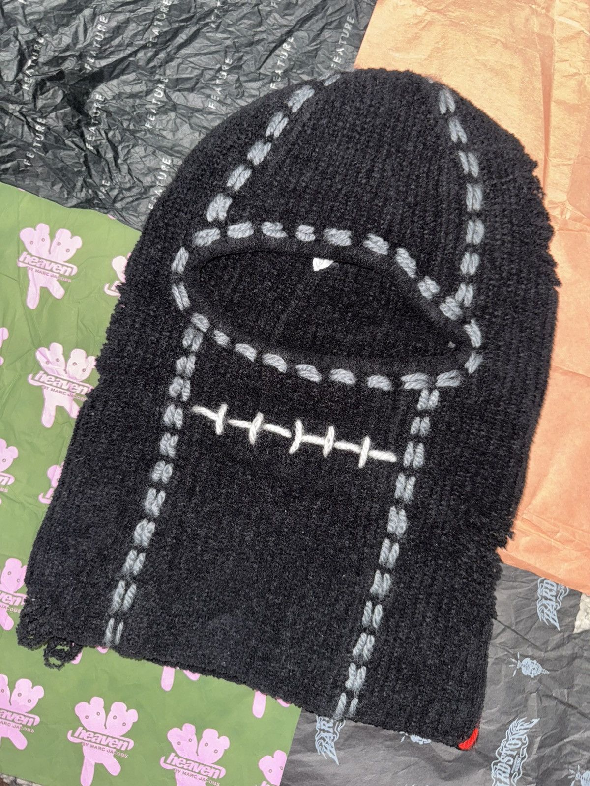 Neighborhood PG1 SAVAGE BALACLAVA / BLACK Size ONE SIZE - 5 Thumbnail