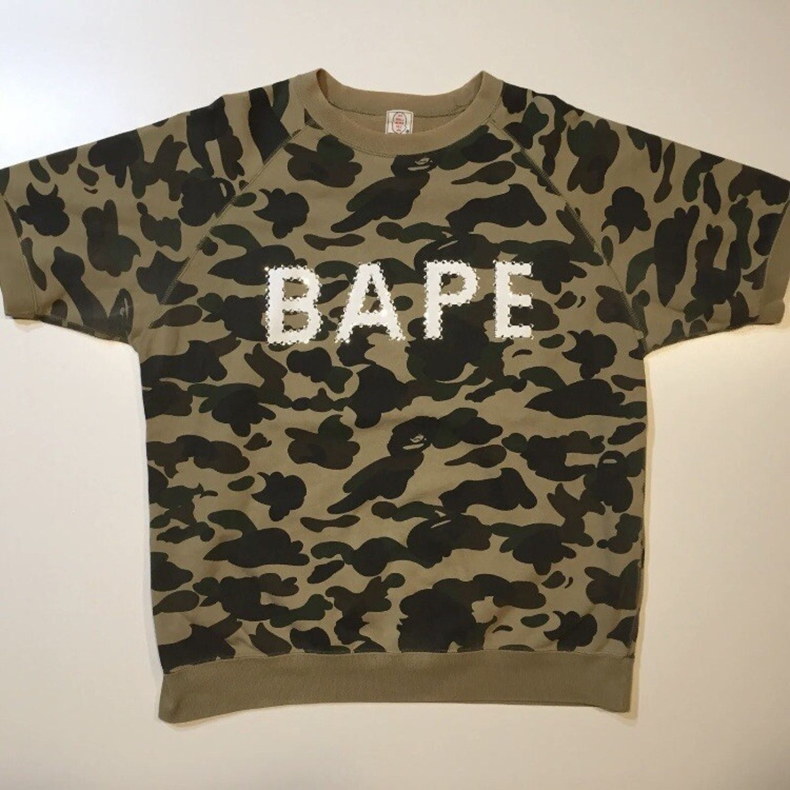 Bape Vintage Bape Swarovski First Edition Camo T Shirt Crystal Size US L / EU 52-54 / 3 - 1 Thumbnail