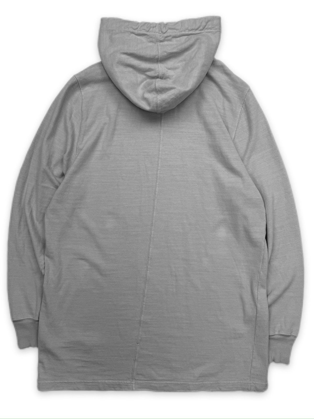 Rick Owens Rick Owens Grey Light Weight Oversized Hoodie Size US M / EU 48-50 / 2 - 3 Thumbnail