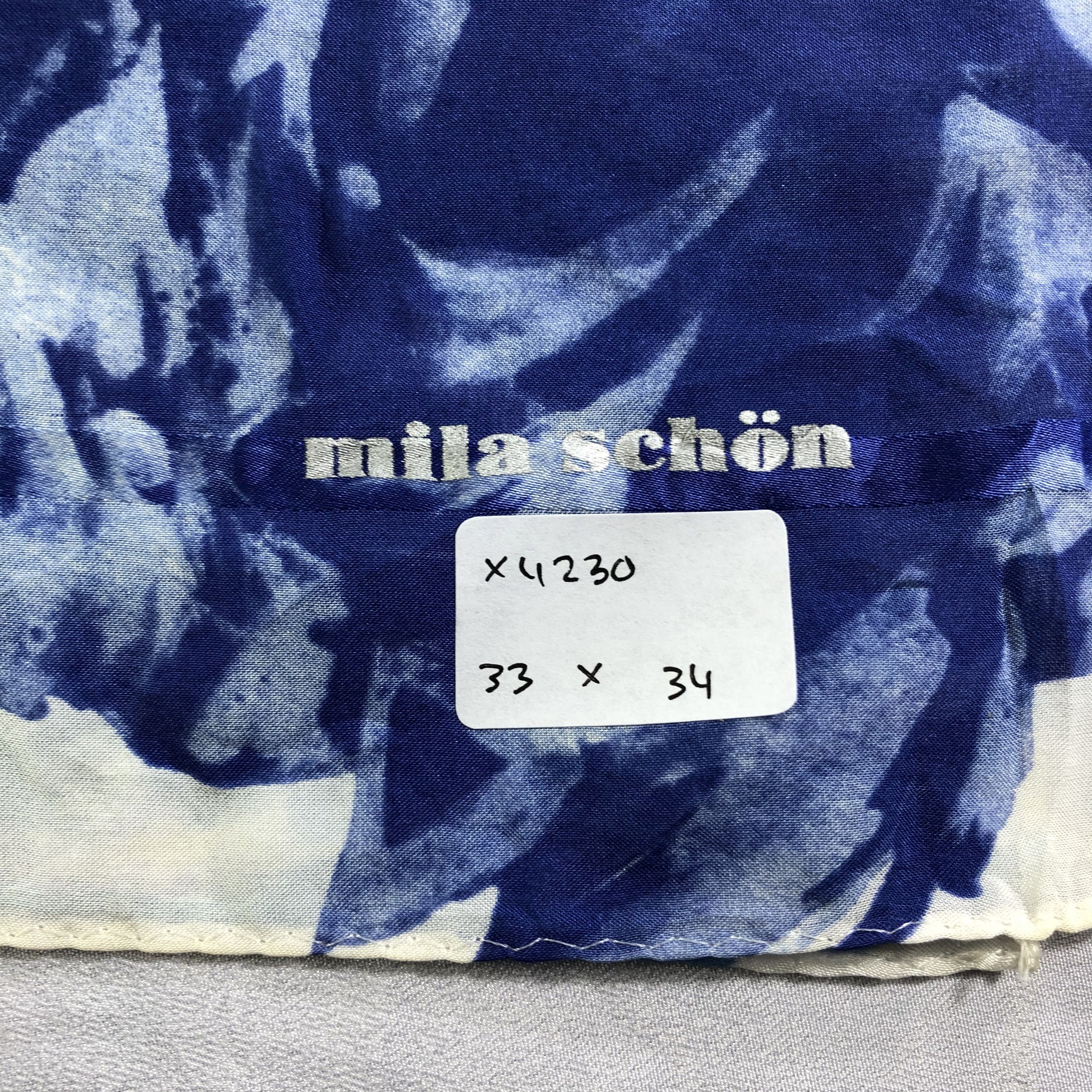 Mila Schon × Vintage Vintage Mila Schon Silk Scarf Size ONE SIZE - 8 Thumbnail